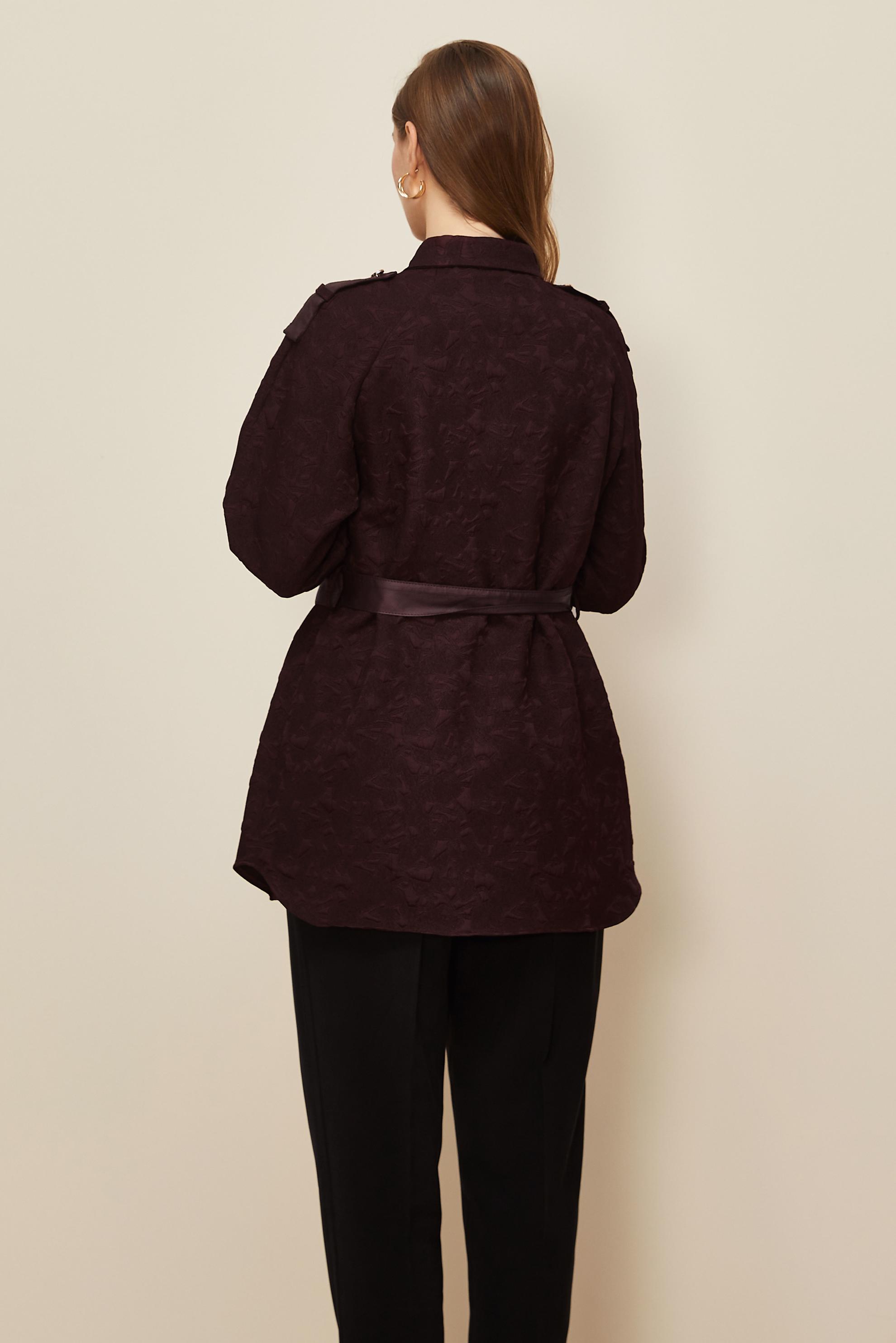 Hijab clothing CLARET RED 46138 9798 TUNİK 38-44 TEK40