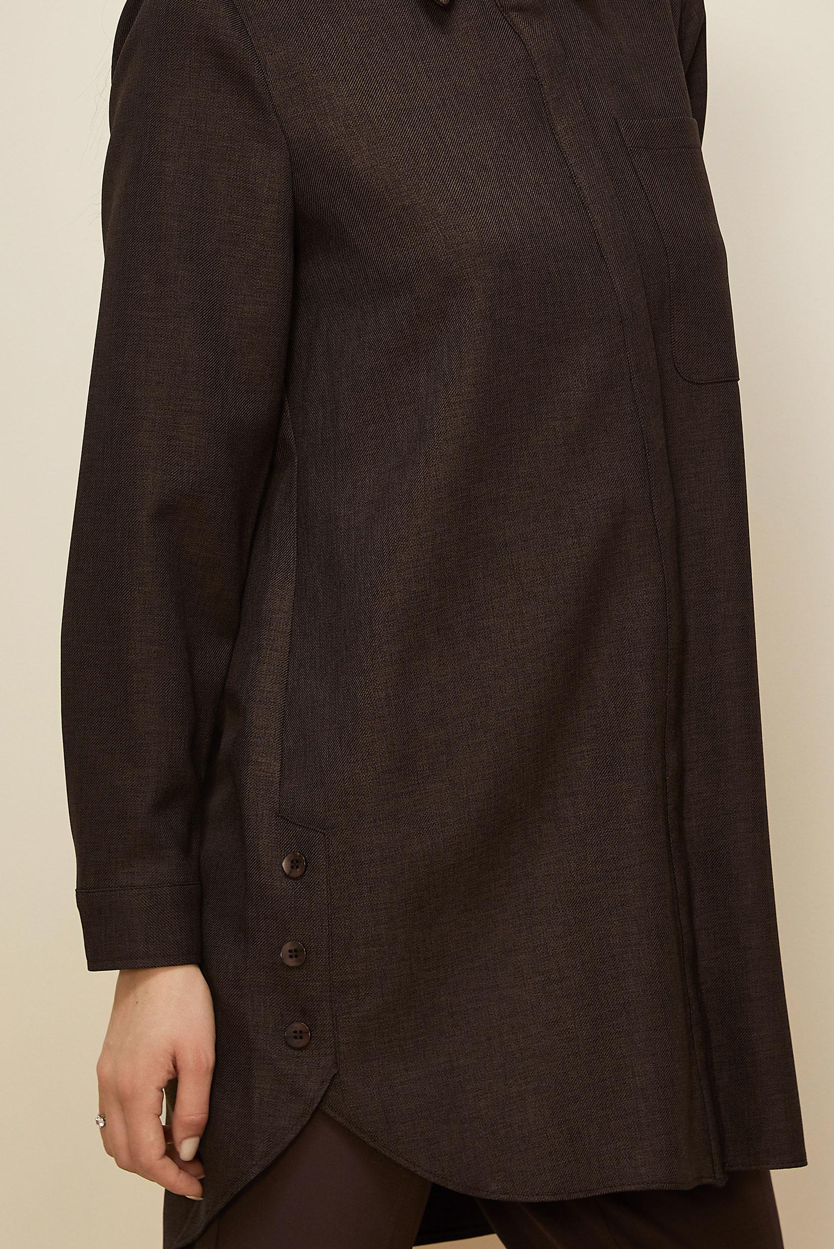 Hijab clothing BROWN SHIRT TUNIC 46215