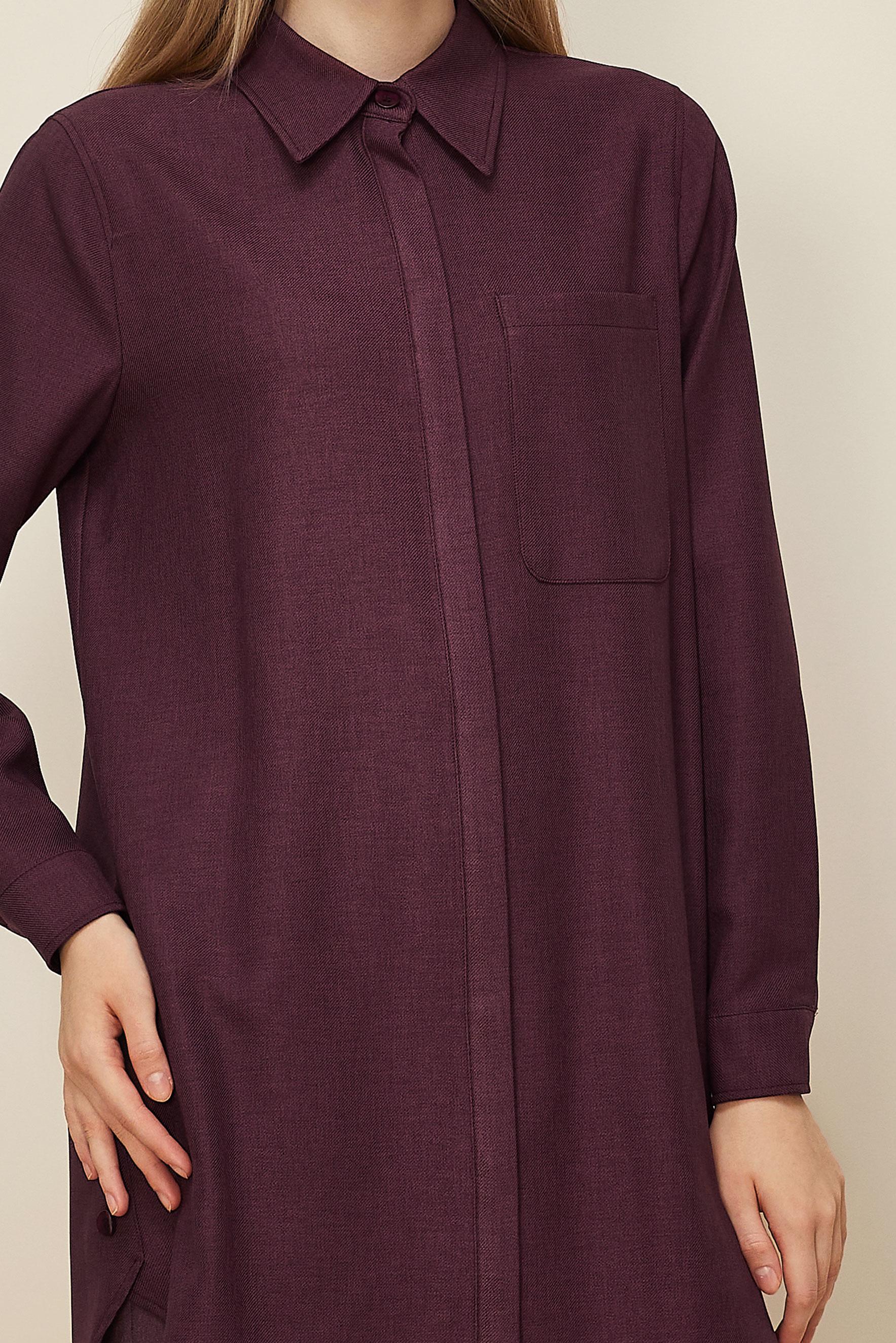 Tesettür giyim MÜRDÜM GÖMLEK TUNİK 46215