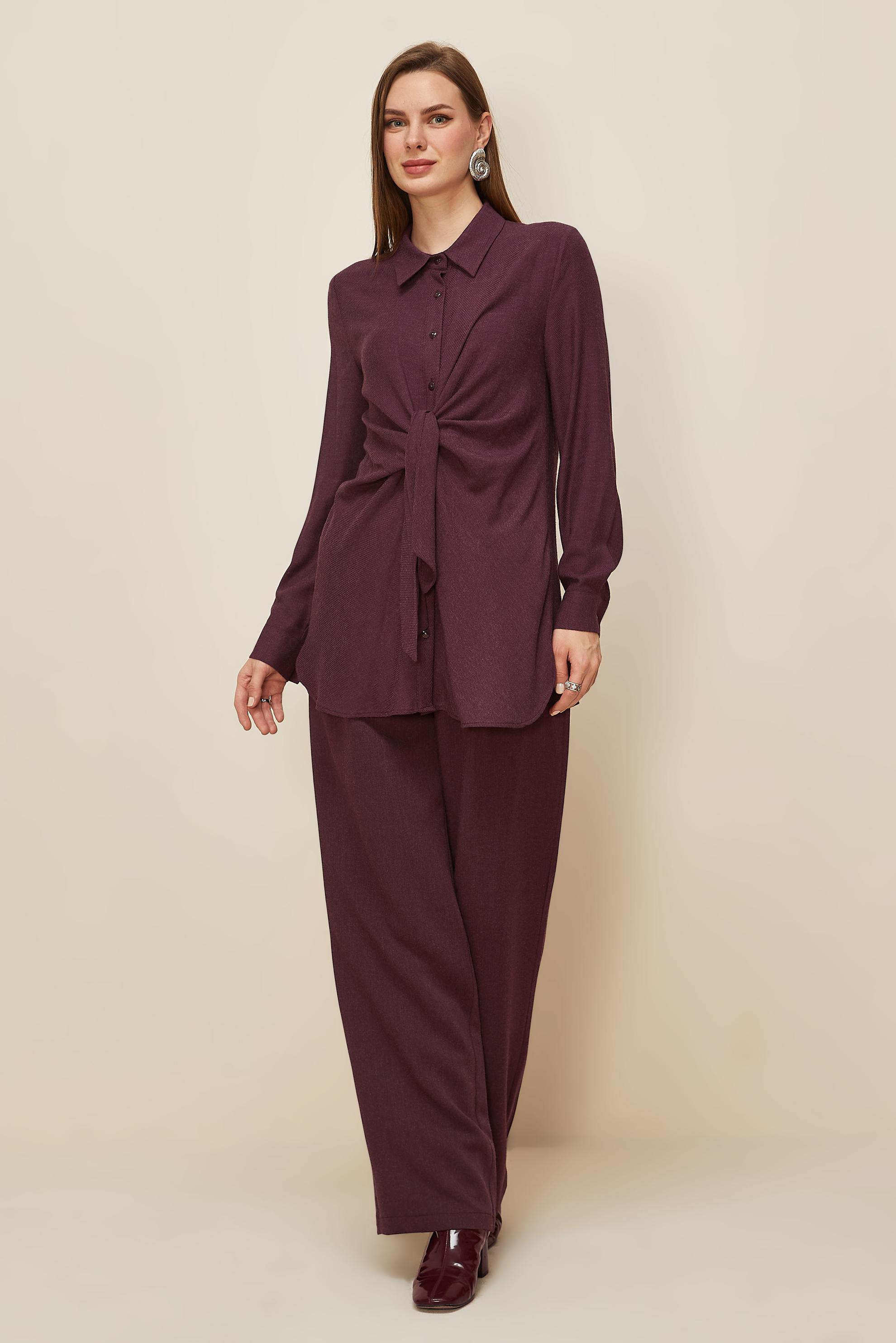 Hijab clothing CLARET RED 46222 ARENDAL 70038 TUNİK 38-44 TEK40