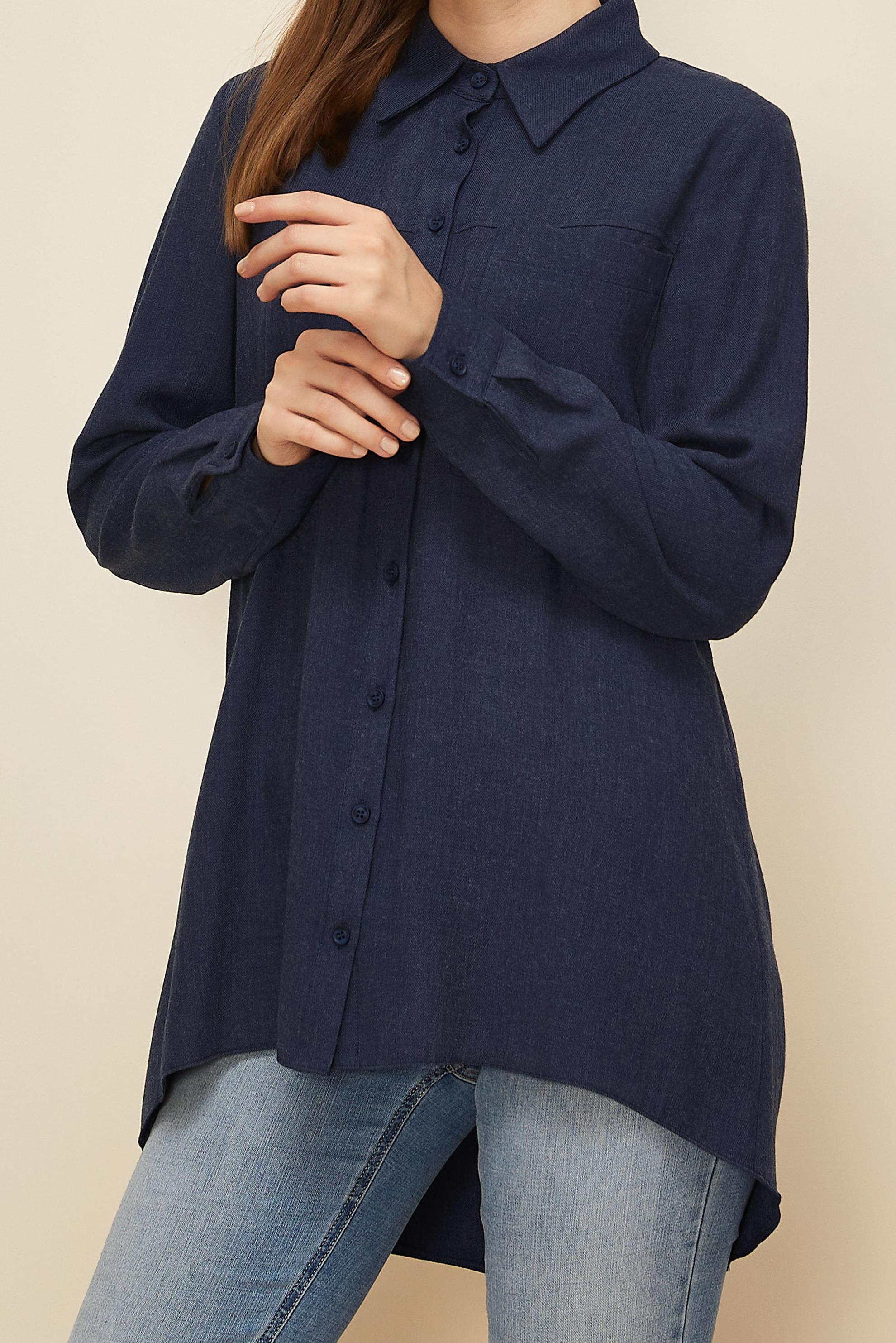 Tesettür giyim LACİVERT 46223 ARENDAL 70044 TUNİK 38-46 TEK 40