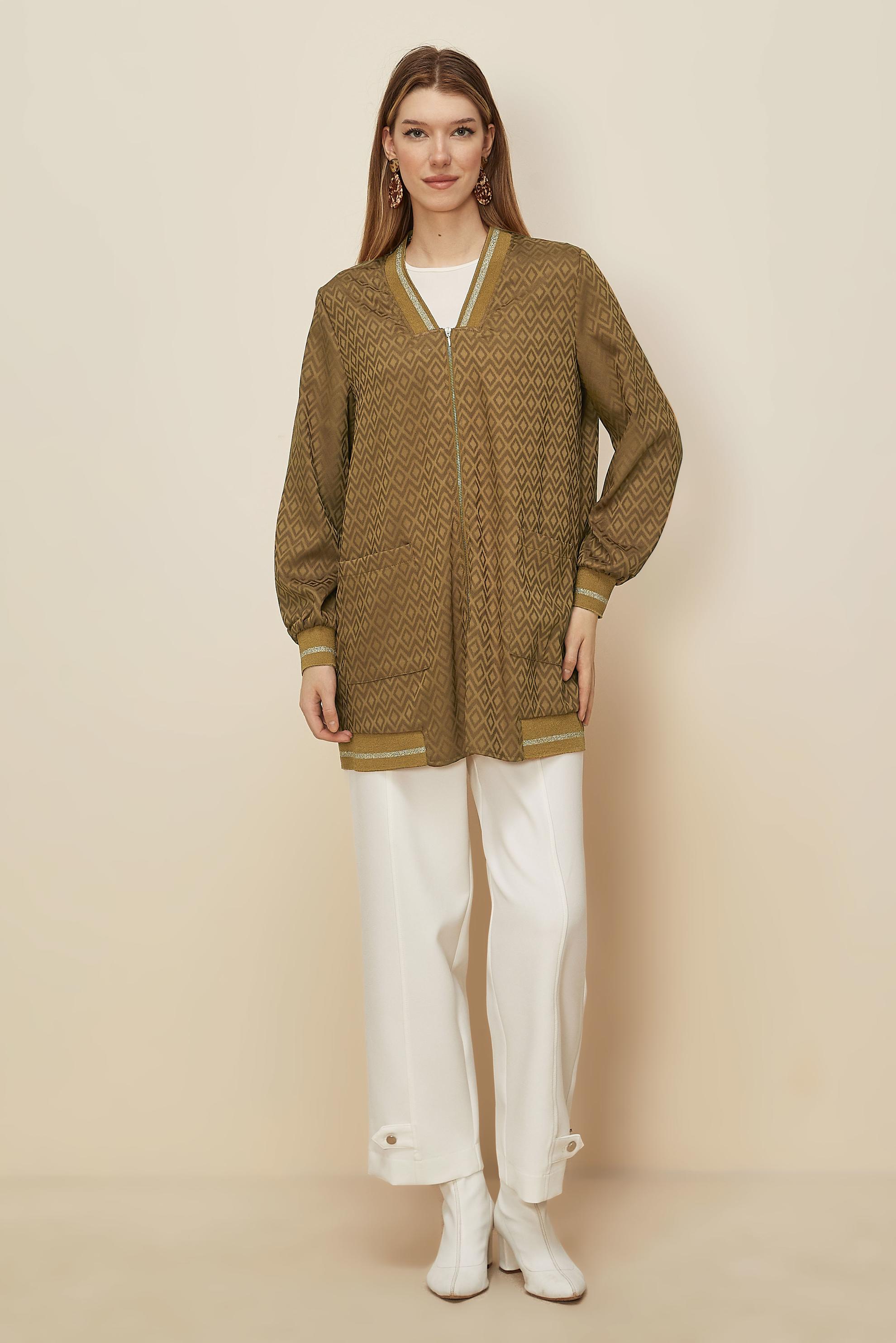 Tesettür giyim TABA 46241 ALYAJ 20103 TUNİK 40-46 TEK42