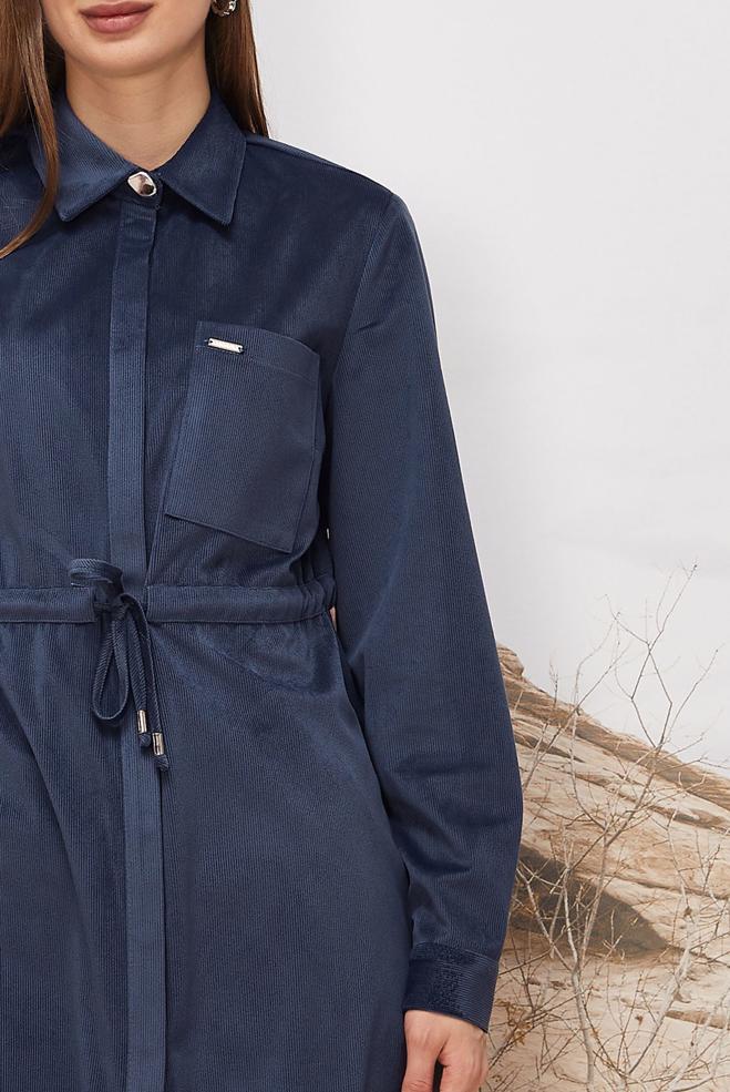 Hijab clothing NAVY BLUE 46245 RD457 TUNİK 38-46 - ALVİNA