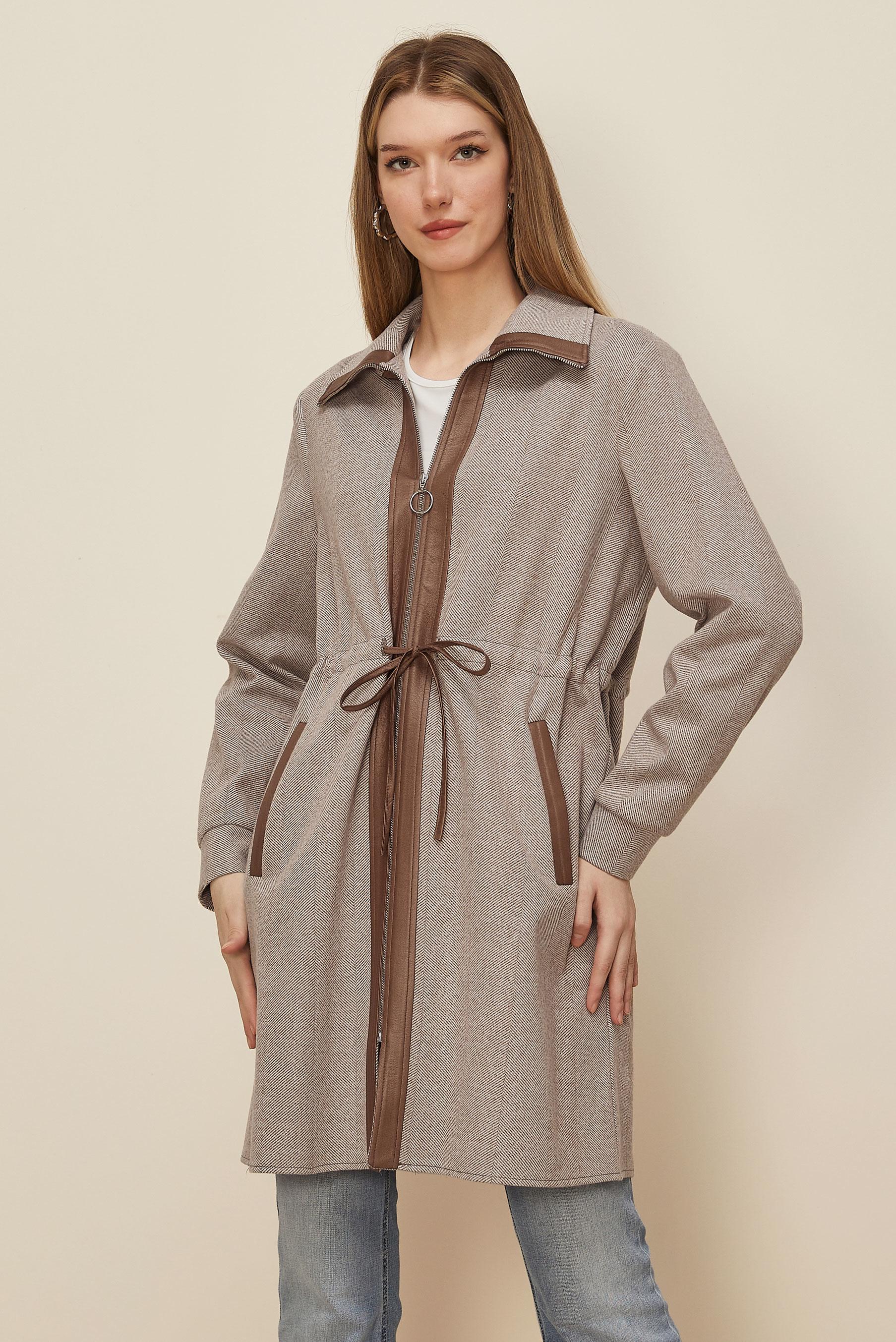 Vêtements hijab VISON TUNIQUE TAILLE NOUÉE 46274