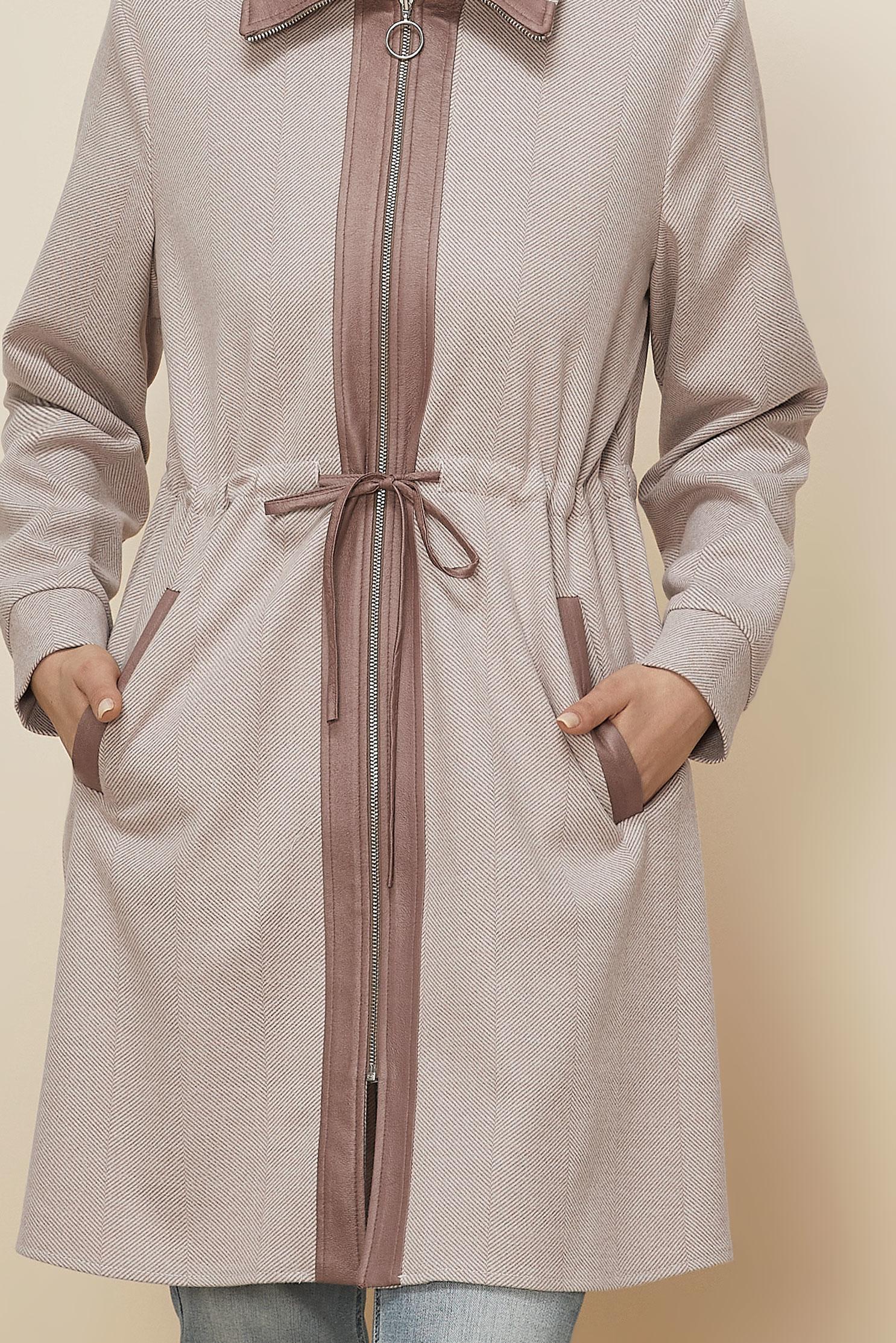 Hijab clothing PINK TIED WAIST TUNIC 46274