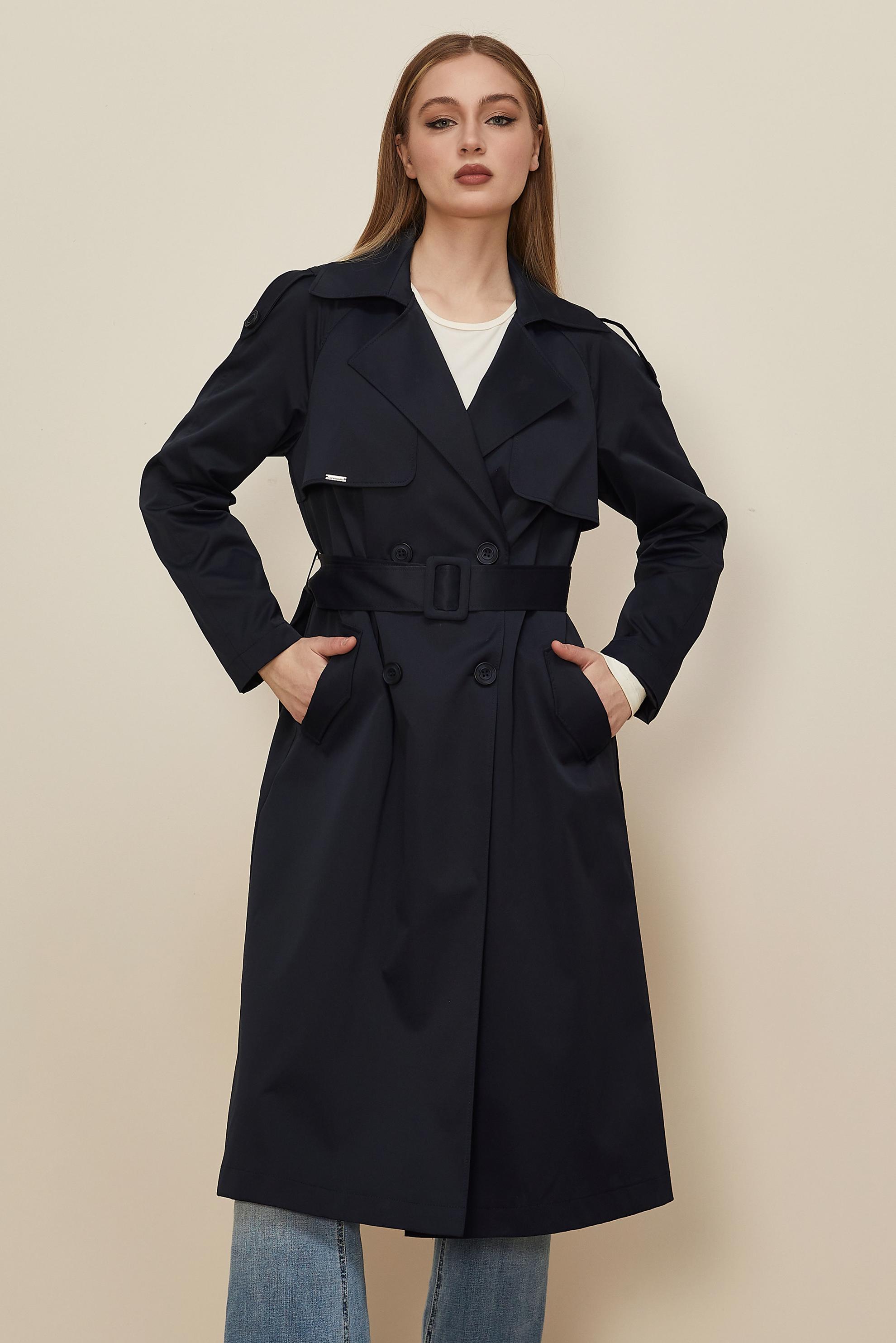 Hijab clothing NAVY BLUE 10980 LOFT TRENÇKOT 38-46 TEK42