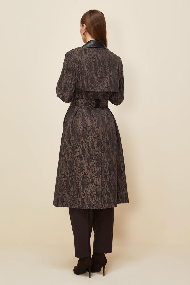 Hijab clothing MINK 10987 9861 TRENCKOT 40-46 TEK 38 - ALVİNA