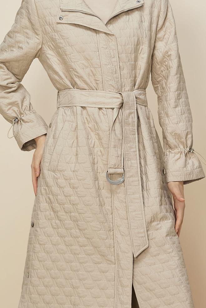 Hijab clothing BEIGE 10993 KAPİTONE 5058 TRENÇKOT 38-46 TEK 40 - ALVİNA