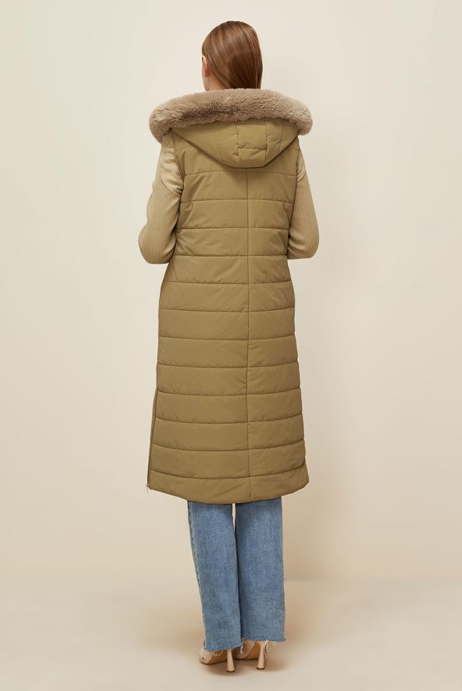 Vêtements hijab TABA GILET À CAPUCHE 45274 - ALVİNA