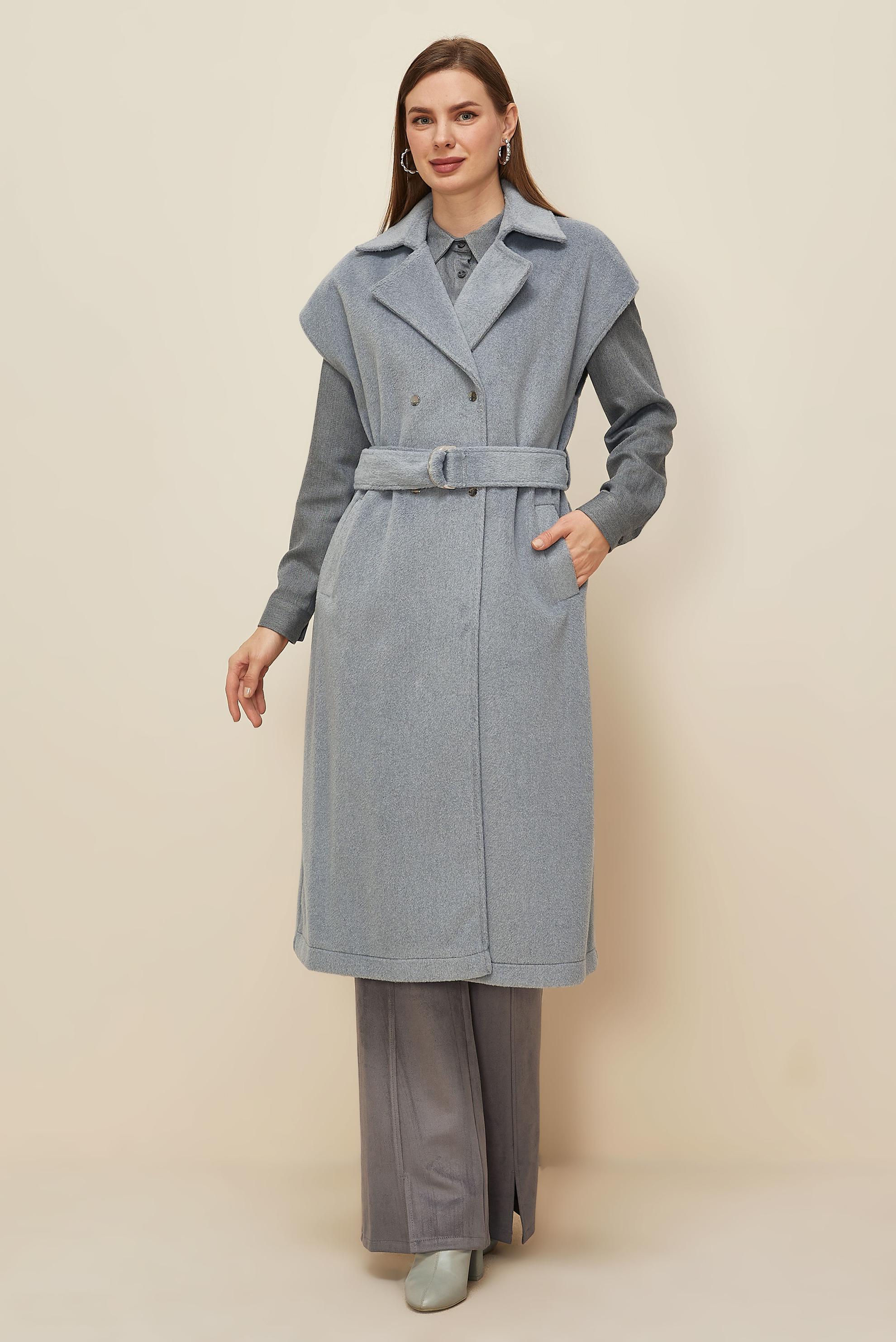 Hijab clothing GREY 45301 KASHA YELEK 38-46 TEK 40