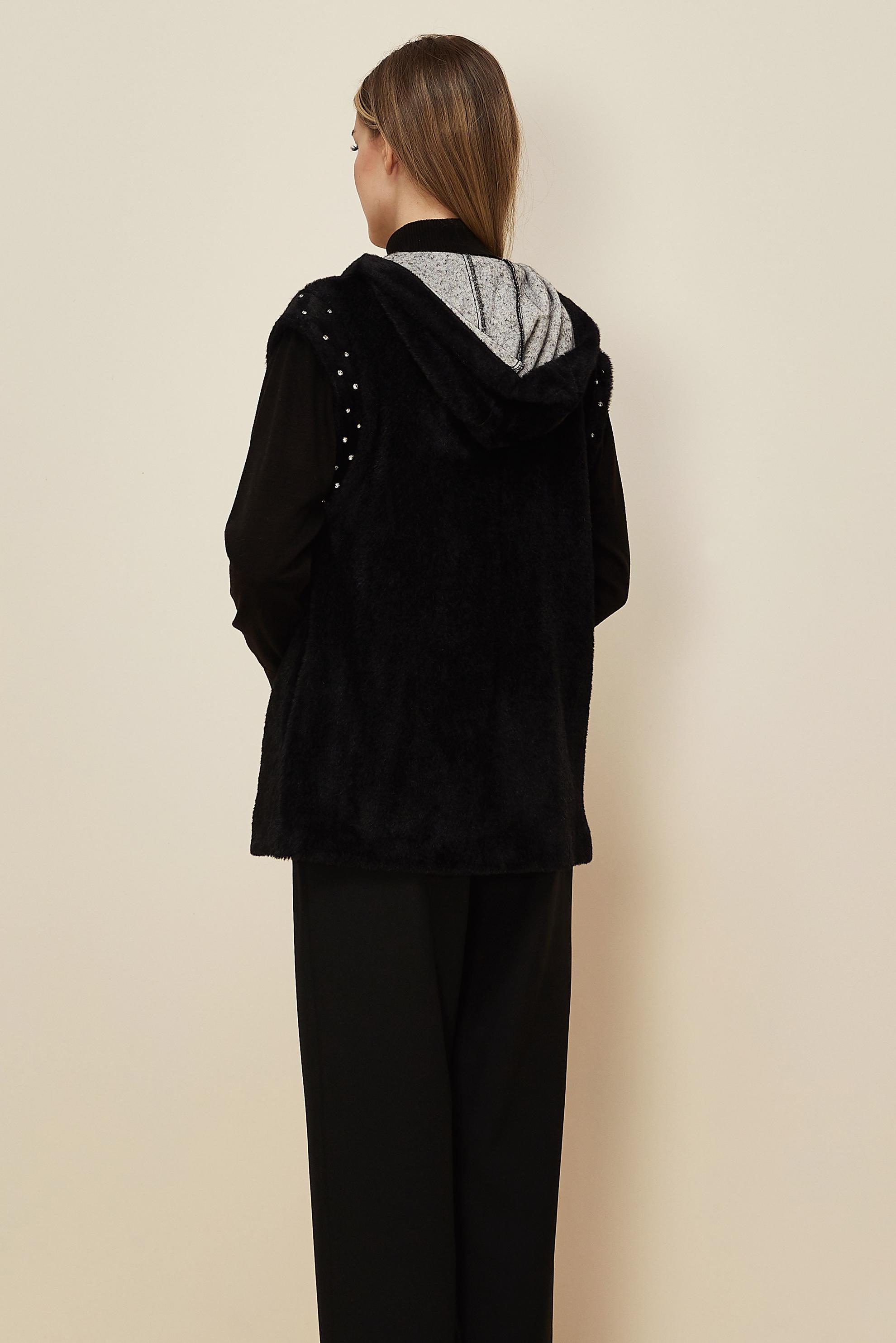 Hijab clothing BLACK 46151 8529 YELEK 38-44 TEK 40