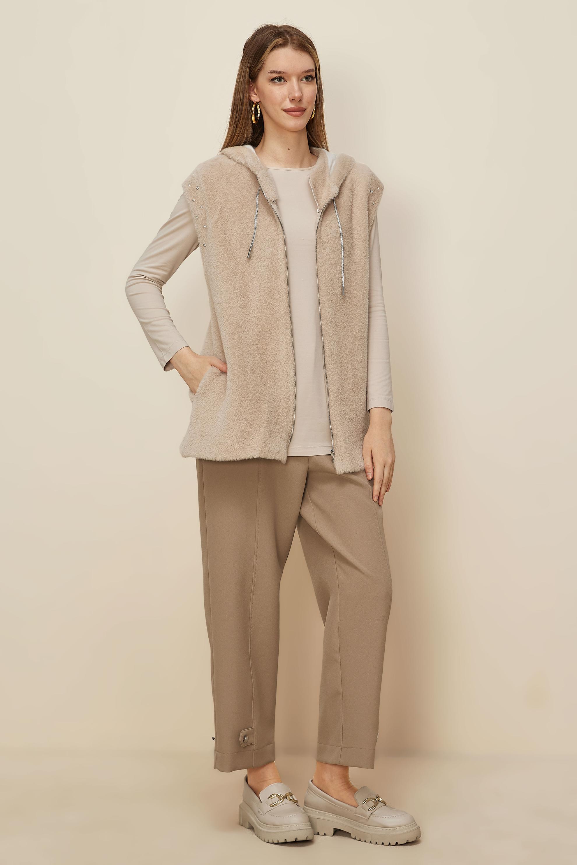 Hijab clothing BEIGE 46151 8529 YELEK 38-44 TEK 40