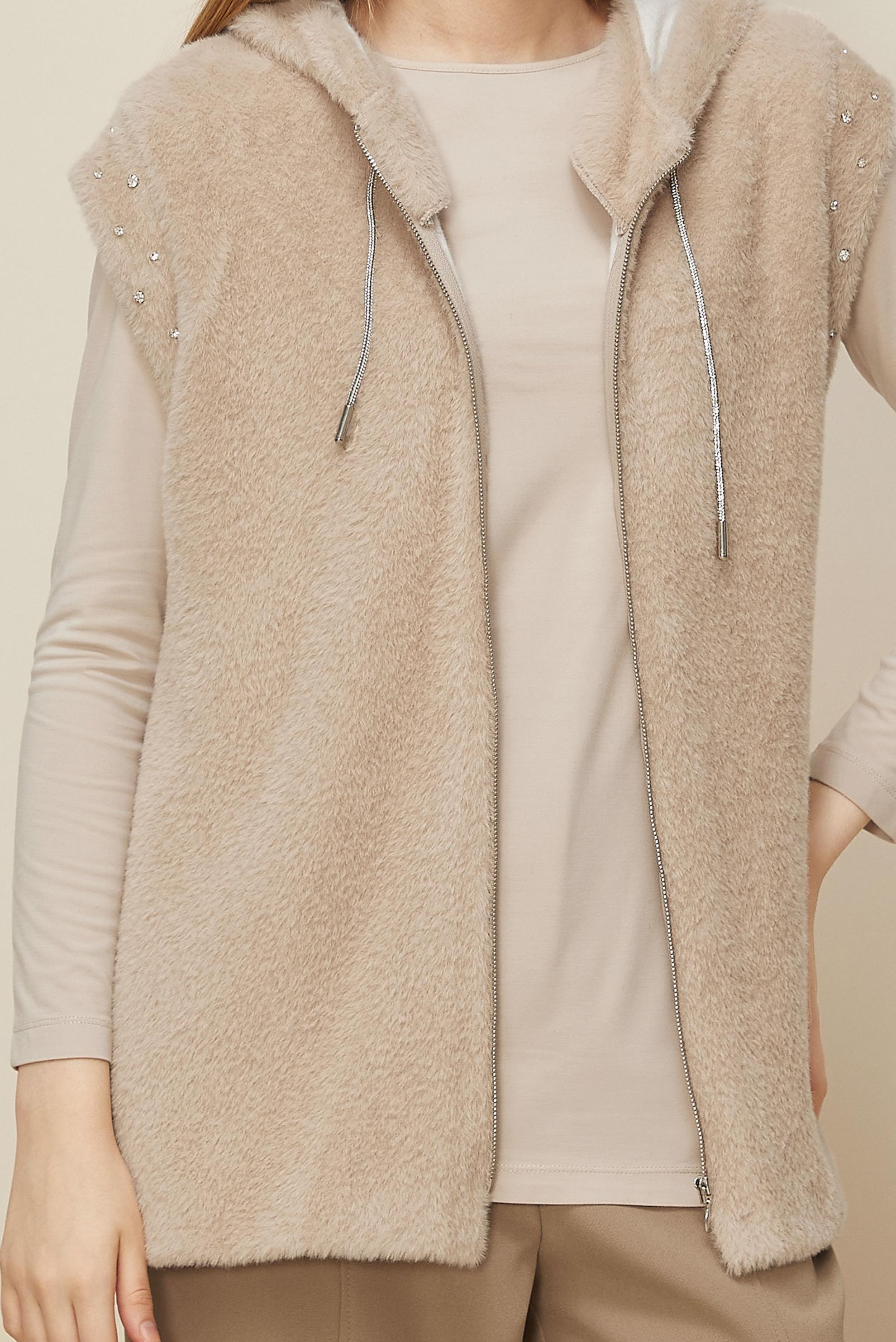 Hijab clothing BEIGE 46151 8529 YELEK 38-44 TEK 40