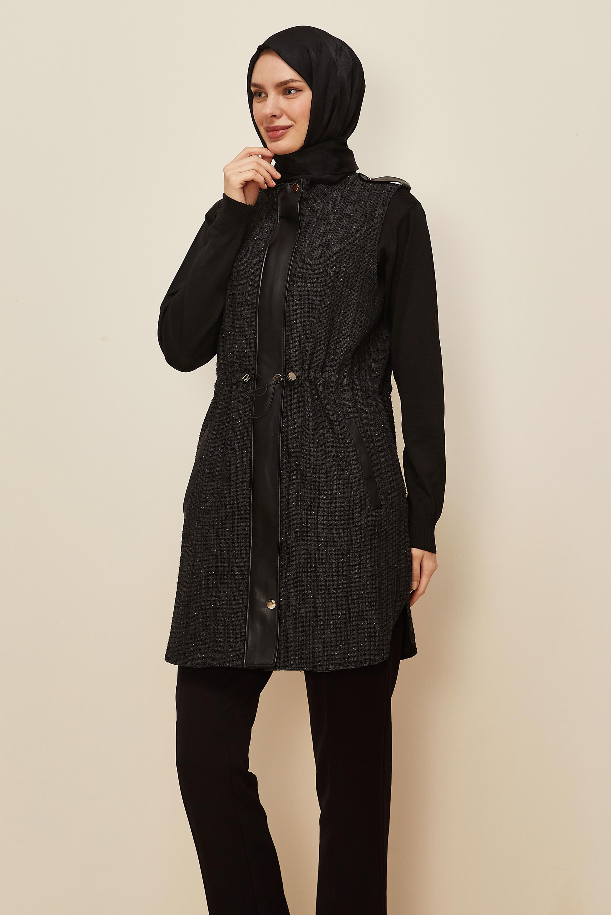 Vêtements hijab NOIR 46169 6341 YELEK 38-44