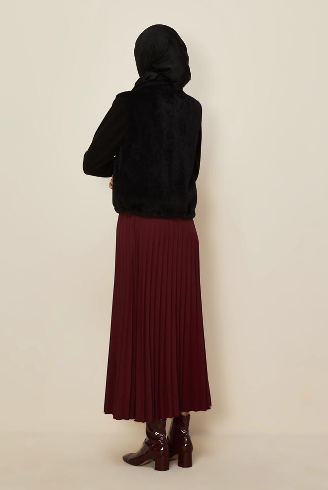 Tesettür giyim SİYAH 46224 8529 YELEK 38-42 TEK 40 - ALVİNA