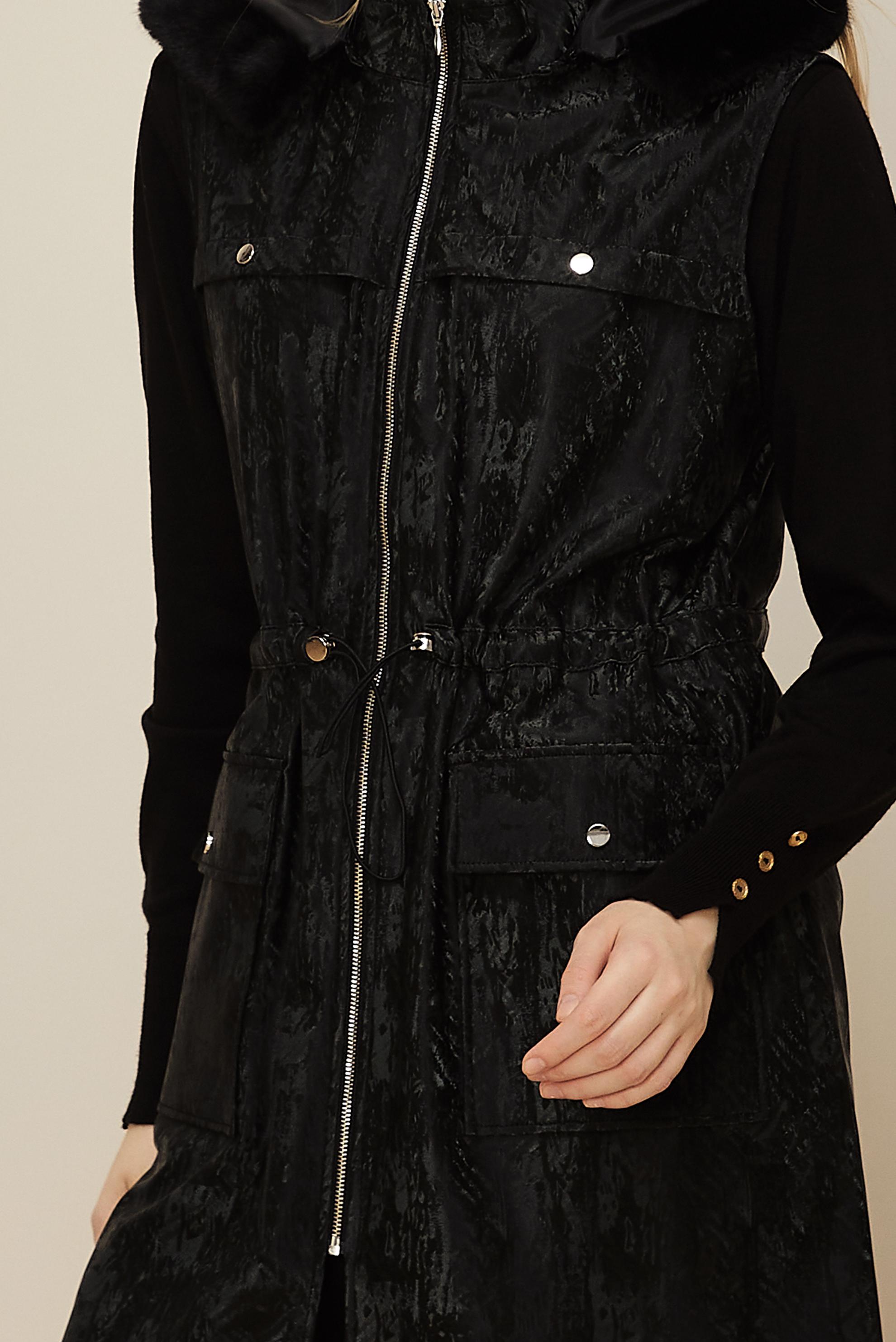 Tesettür giyim SİYAH 46254 1740 YELEK 40-46 TEK 38