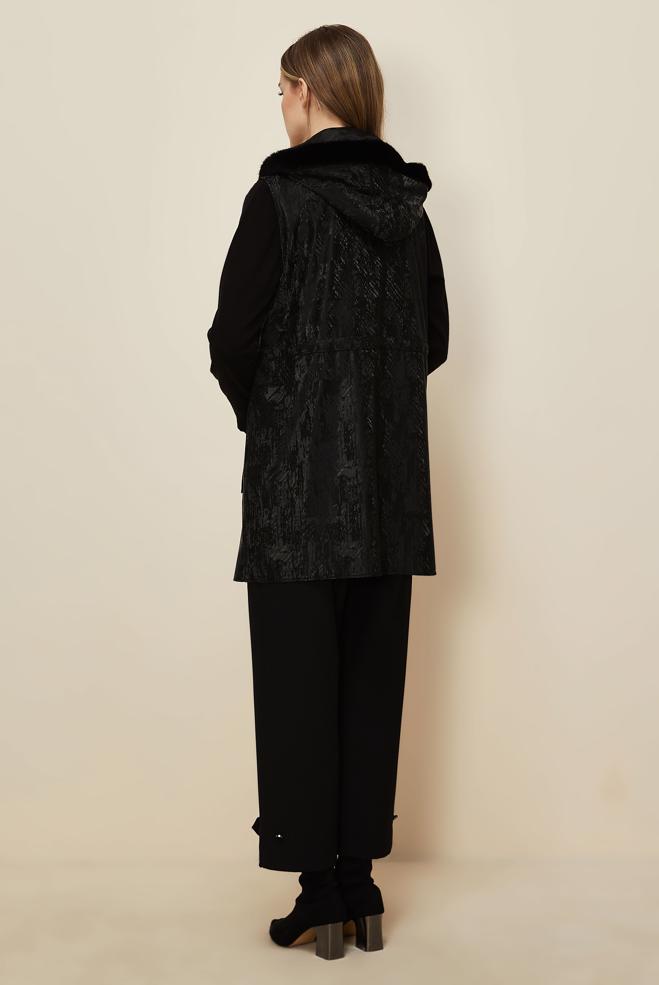 Tesettür giyim SİYAH 46254 1740 YELEK 40-46 TEK 38 - ALVİNA