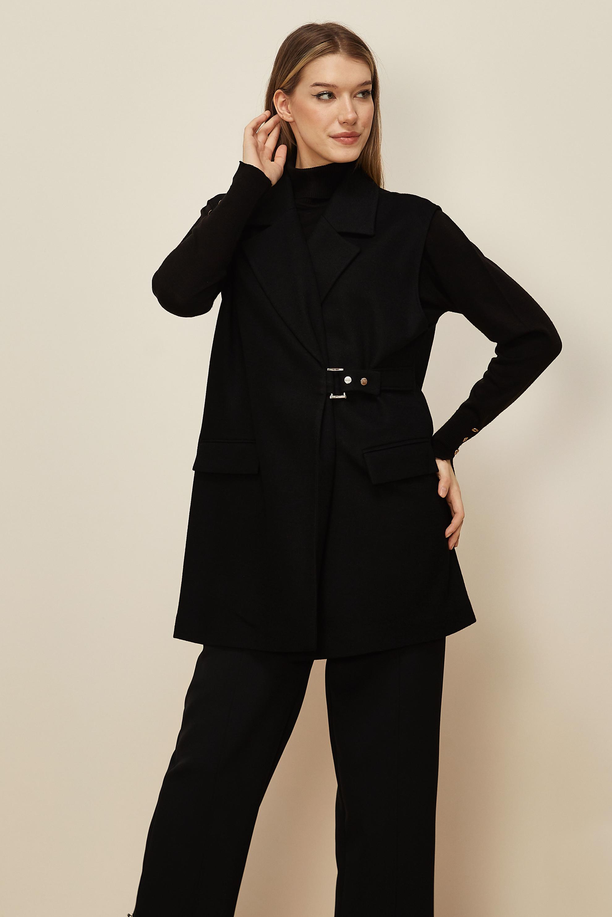 Hijab clothing BLACK CACHE VEST 46260