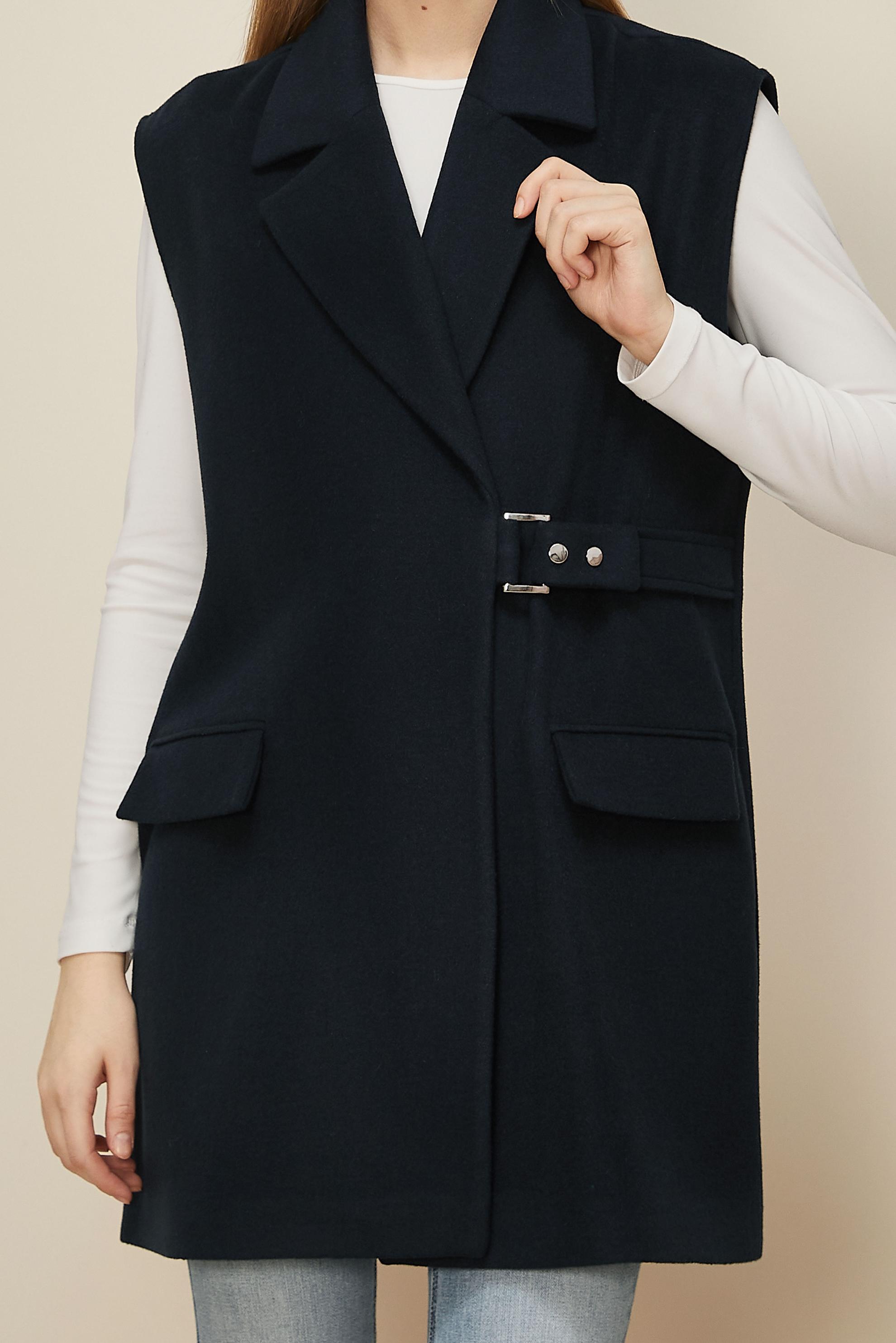 Hijab clothing NAVY BLUE CACHE VEST 46260