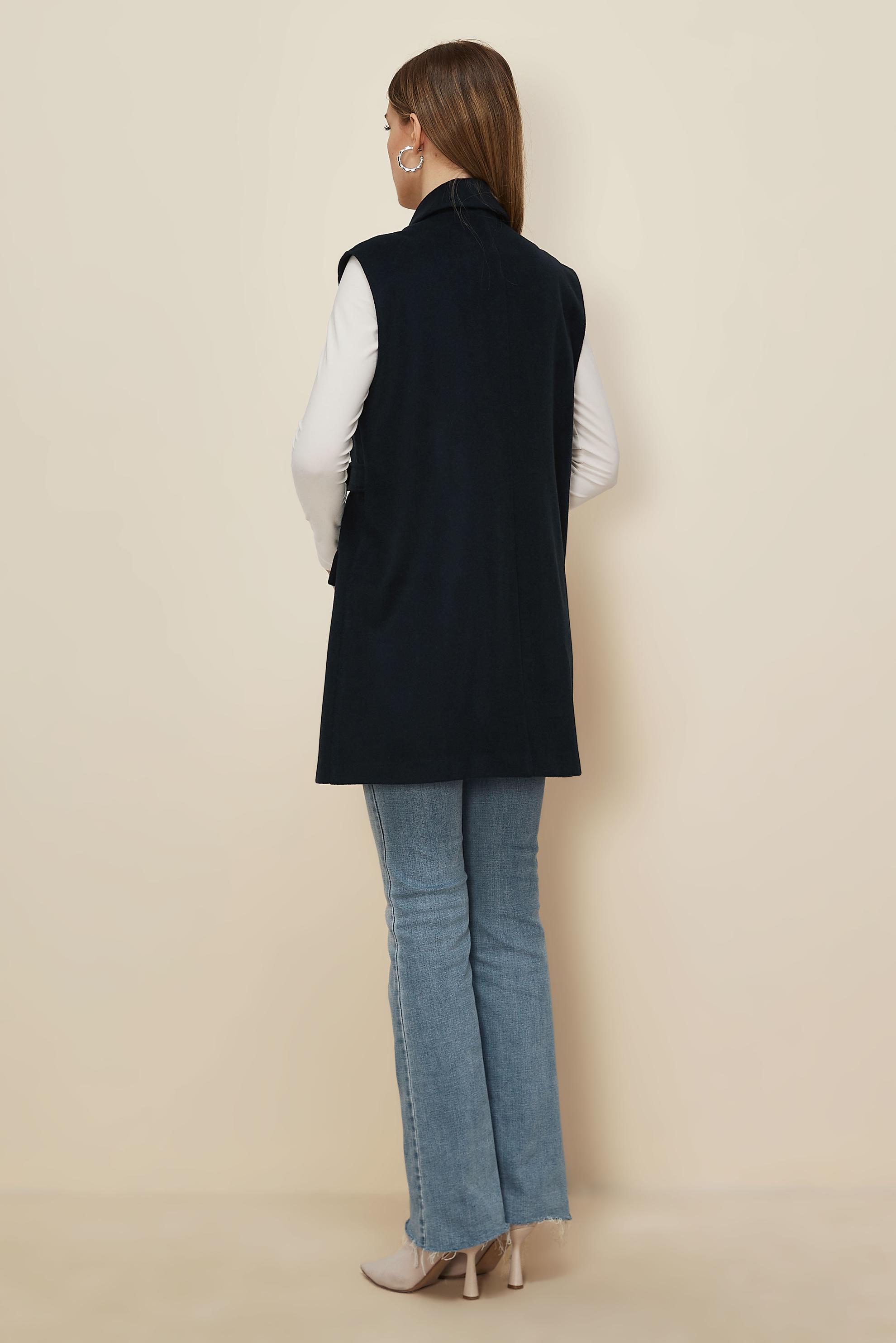 Hijab clothing NAVY BLUE CACHE VEST 46260