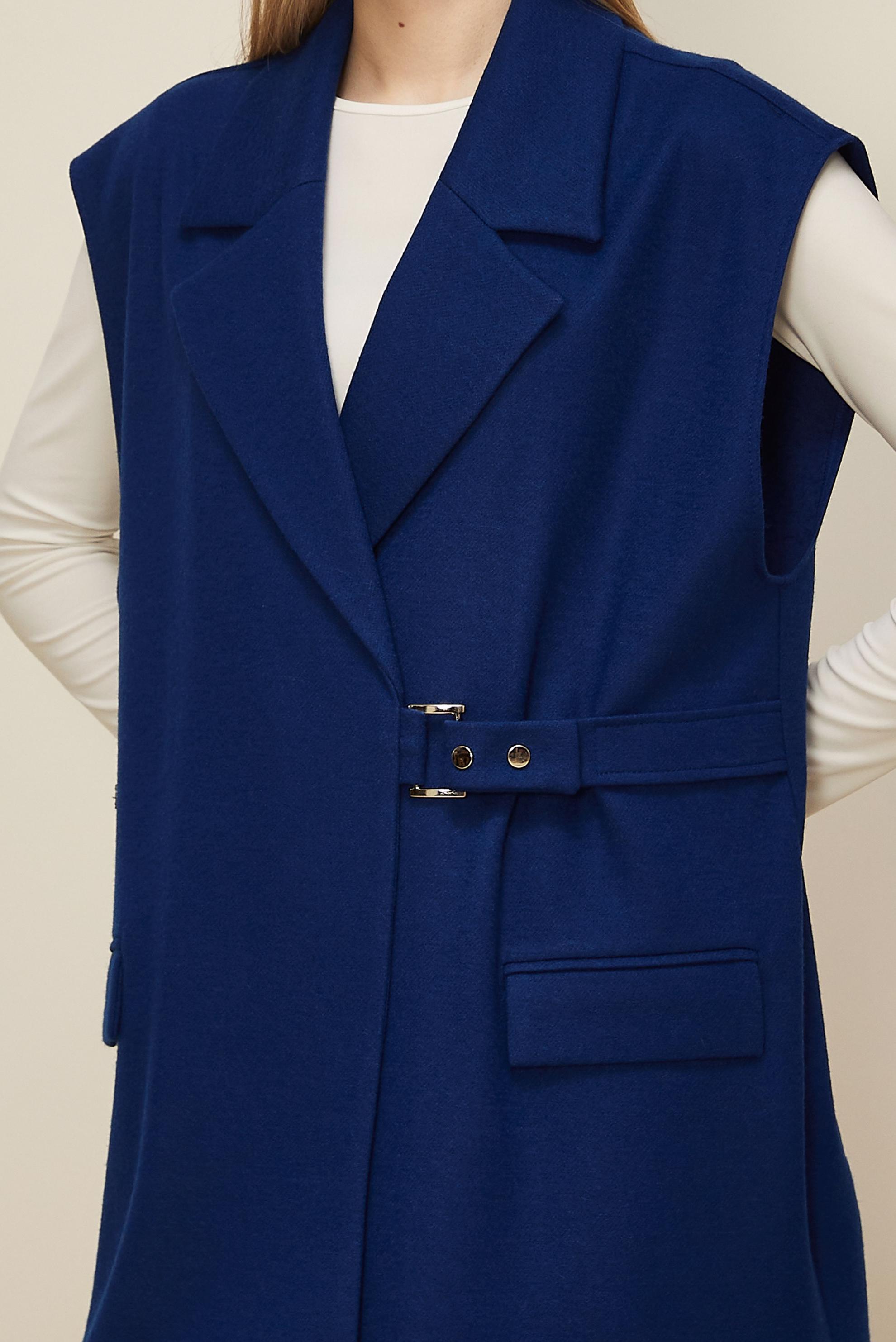 Hijab clothing NAVY BLUE CACHE VEST 46260