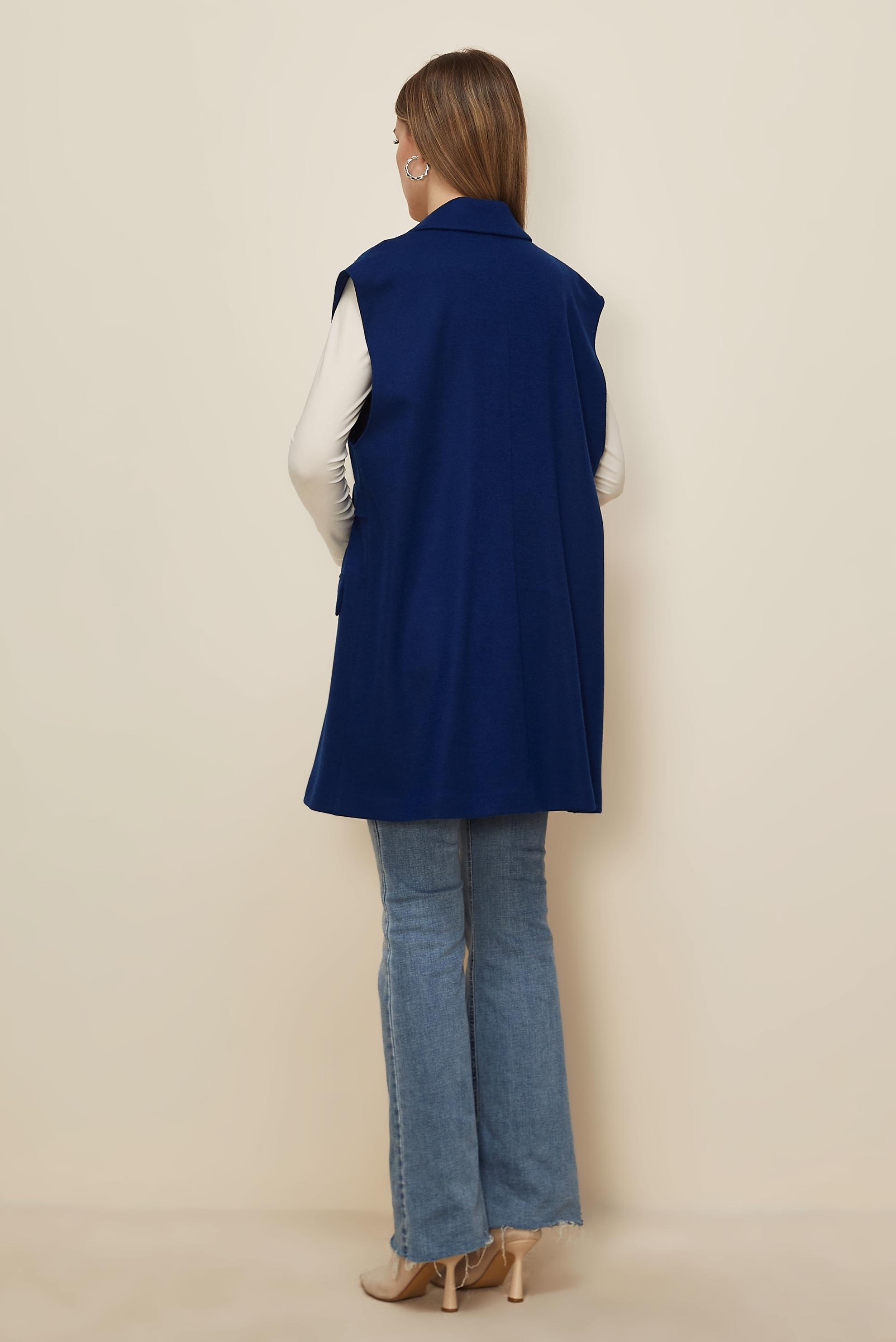 Hijab clothing NAVY BLUE CACHE VEST 46260