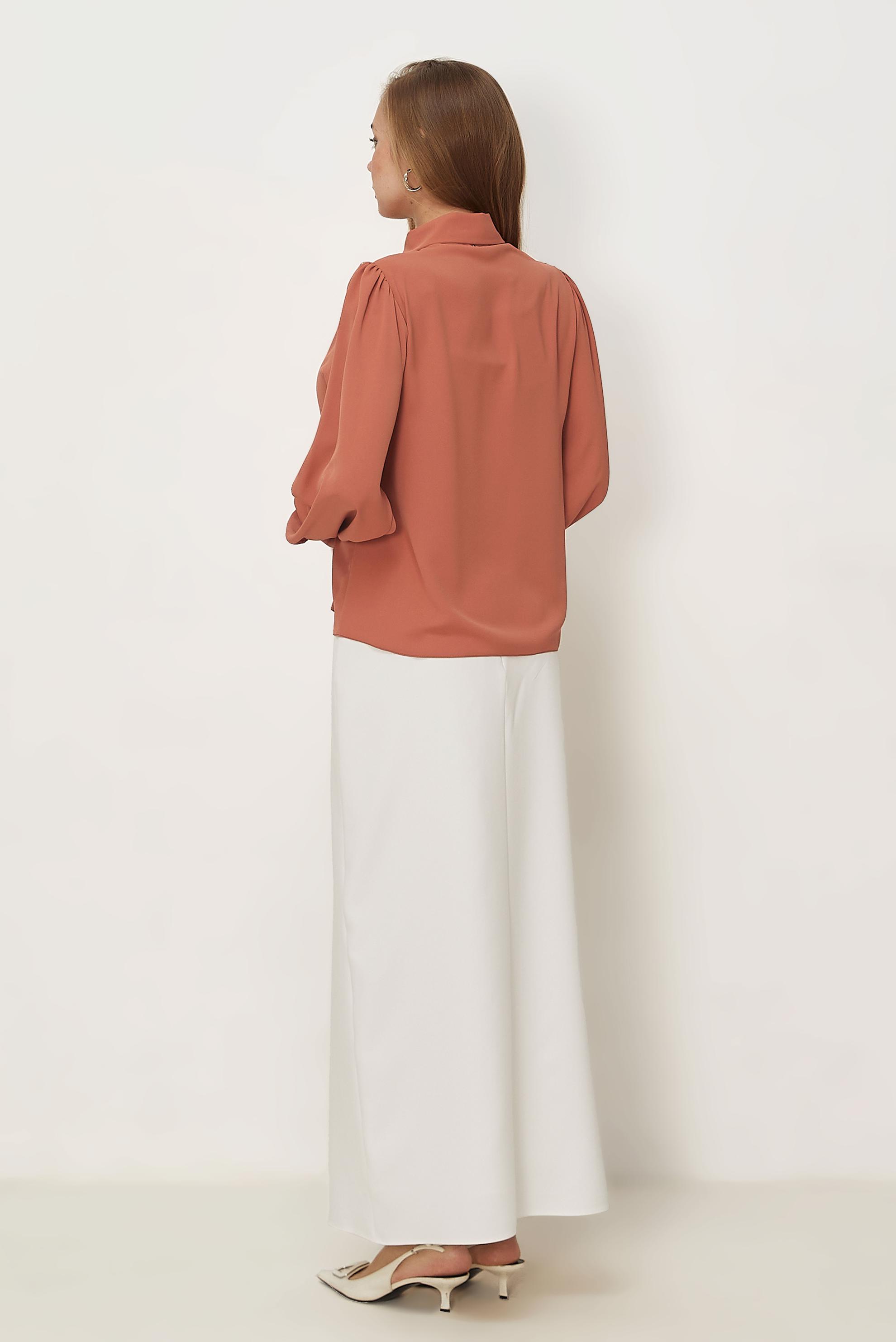 Hijab-Kleidung TABA BLUSE MIT HEMDKRAGEN 46441