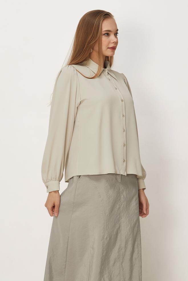 Tesettür giyim  Yumuşak Geçişli Yaz Şıklığı - ALVİNA