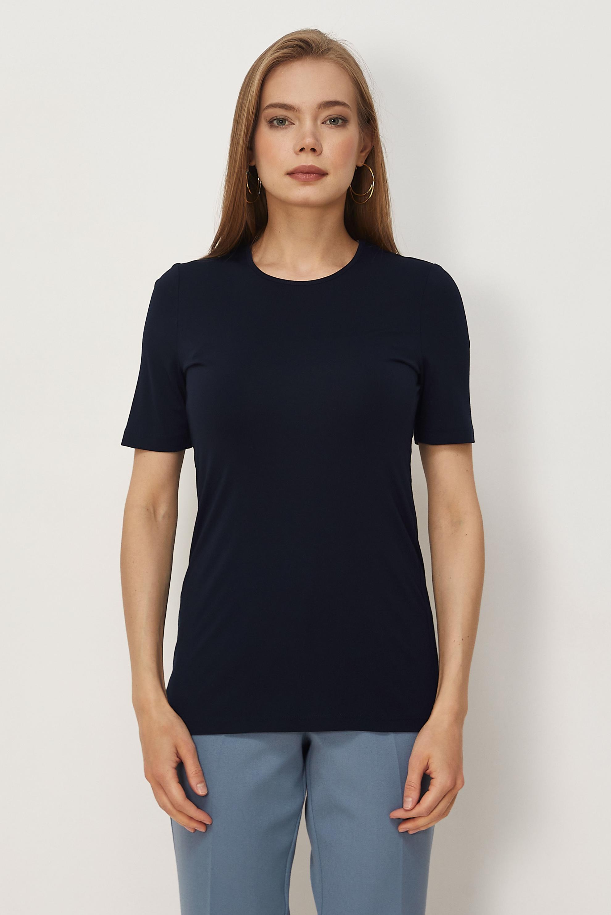 Vêtements hijab BLEU MARINE CHEMISIER À MANCHES COURTES 46495