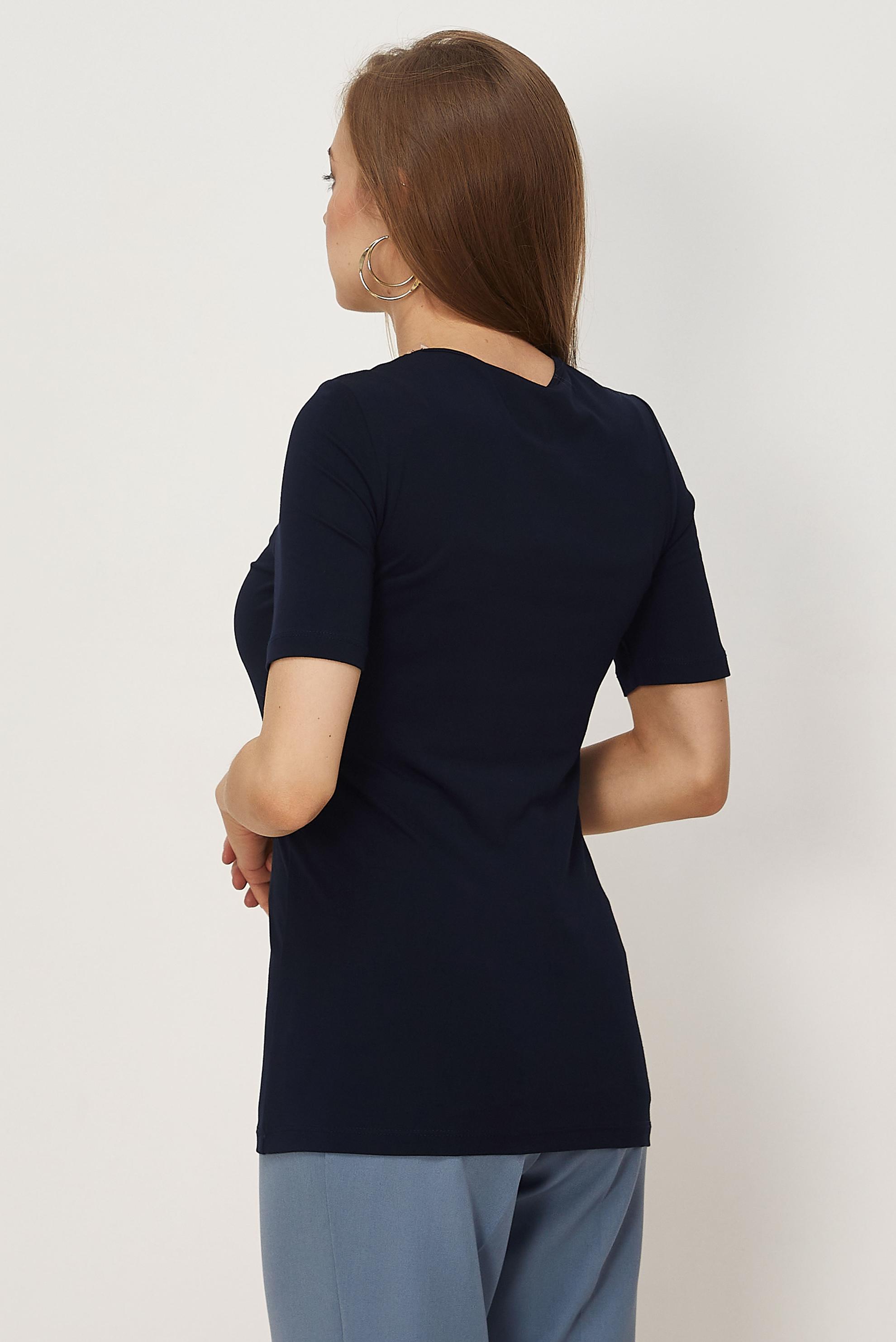 Vêtements hijab BLEU MARINE CHEMISIER À MANCHES COURTES 46495