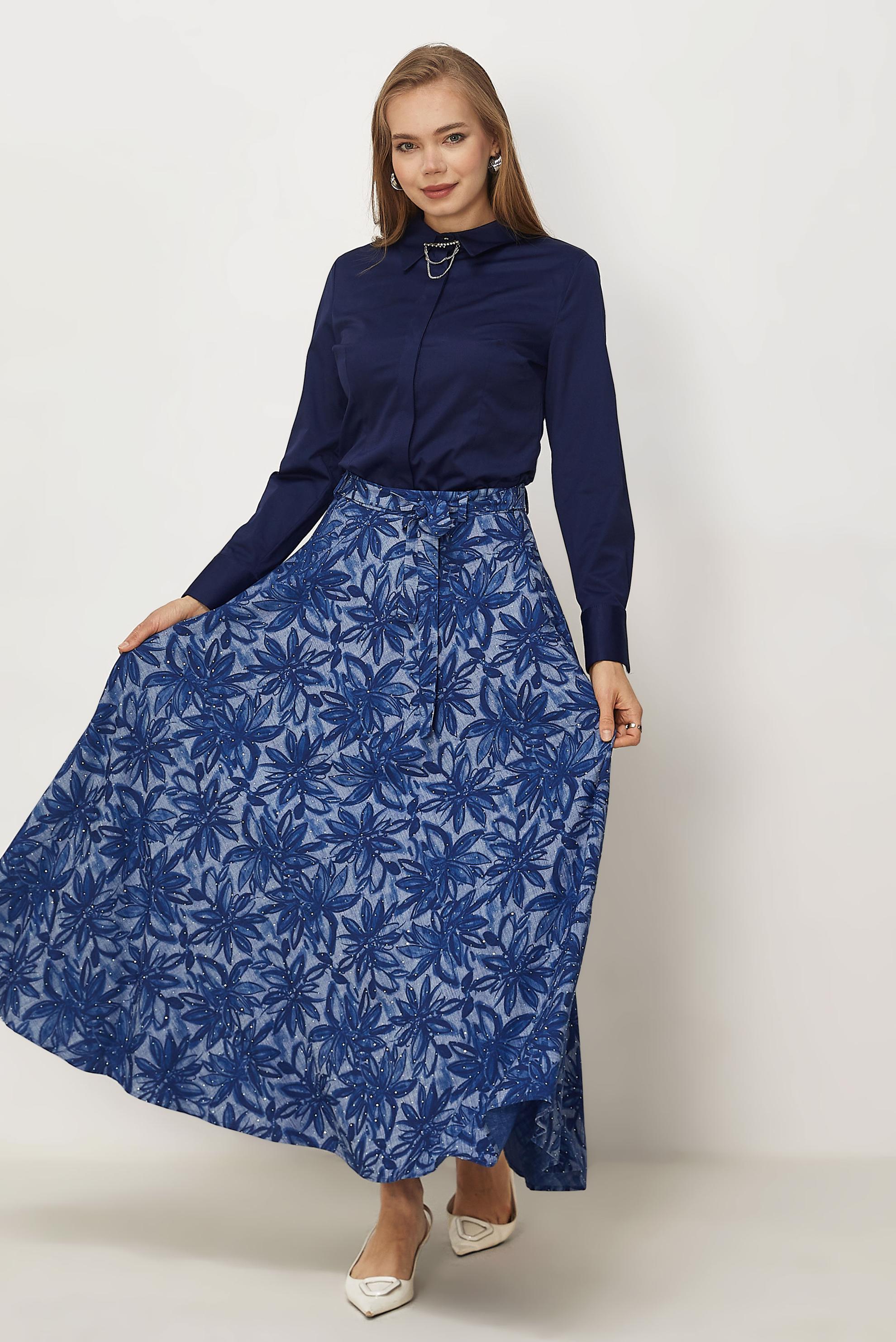 Denim Etekle Modern Zarafet