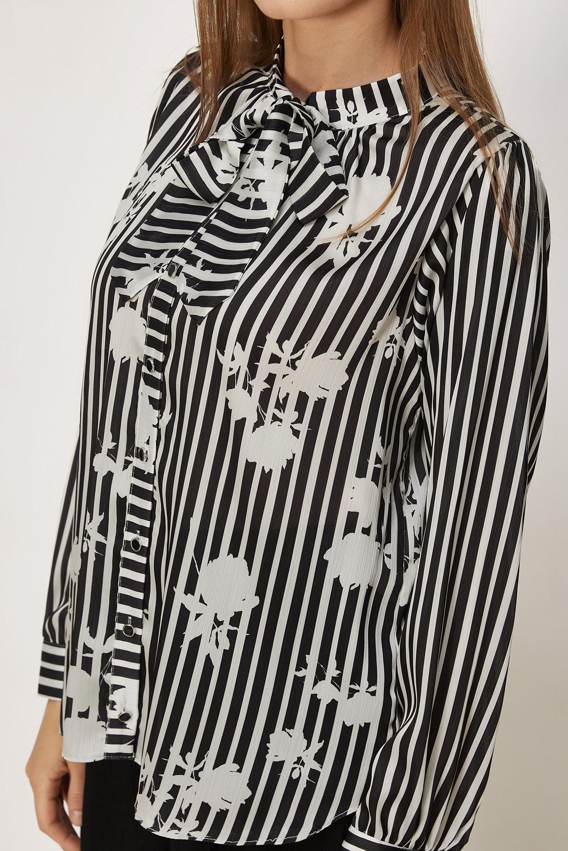 Vêtements hijab NOIR CHEMISIER EN SATIN À MOTIFS 46546