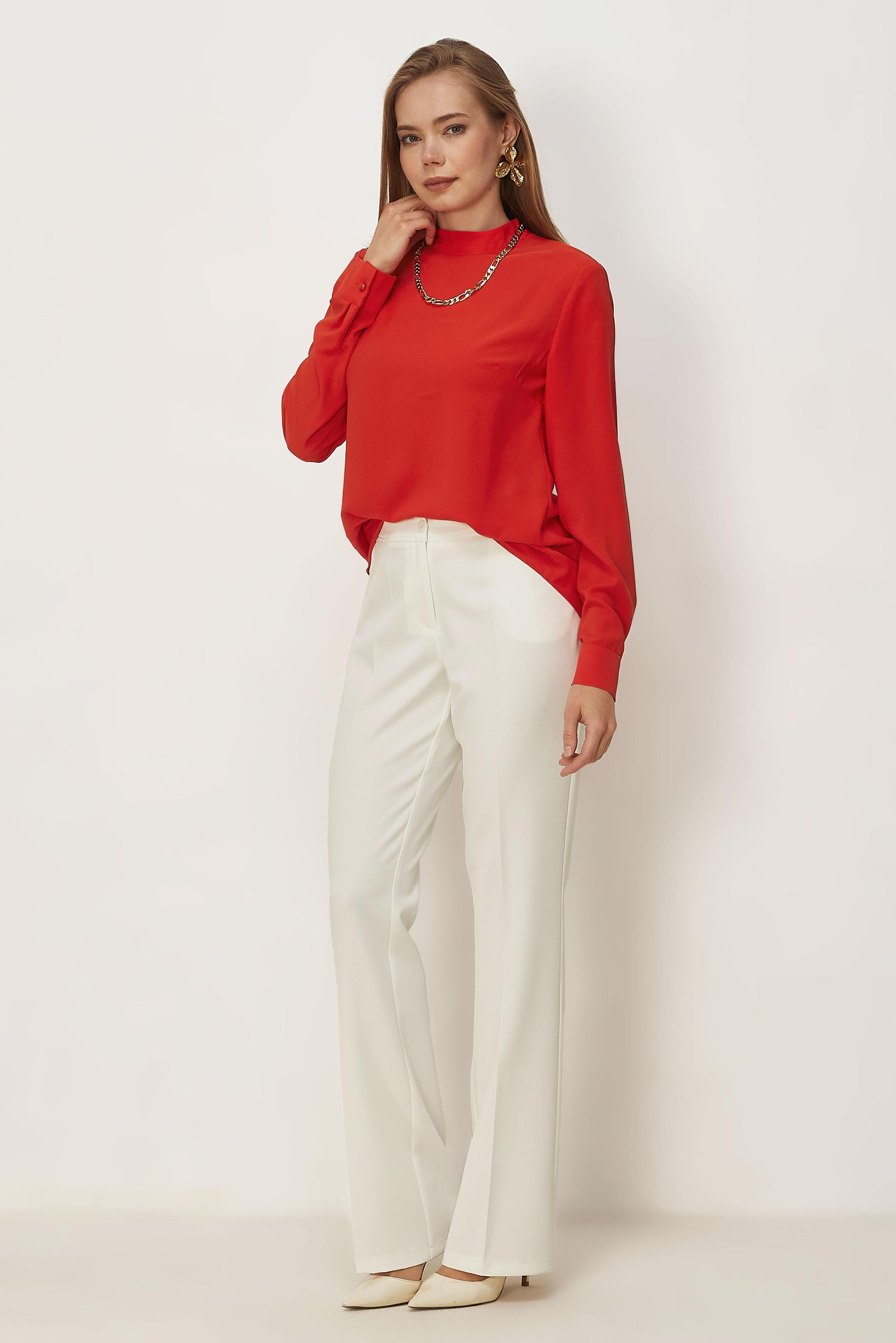 Vêtements hijab BEIGE CHEMISIER À COL MONTANT 46655