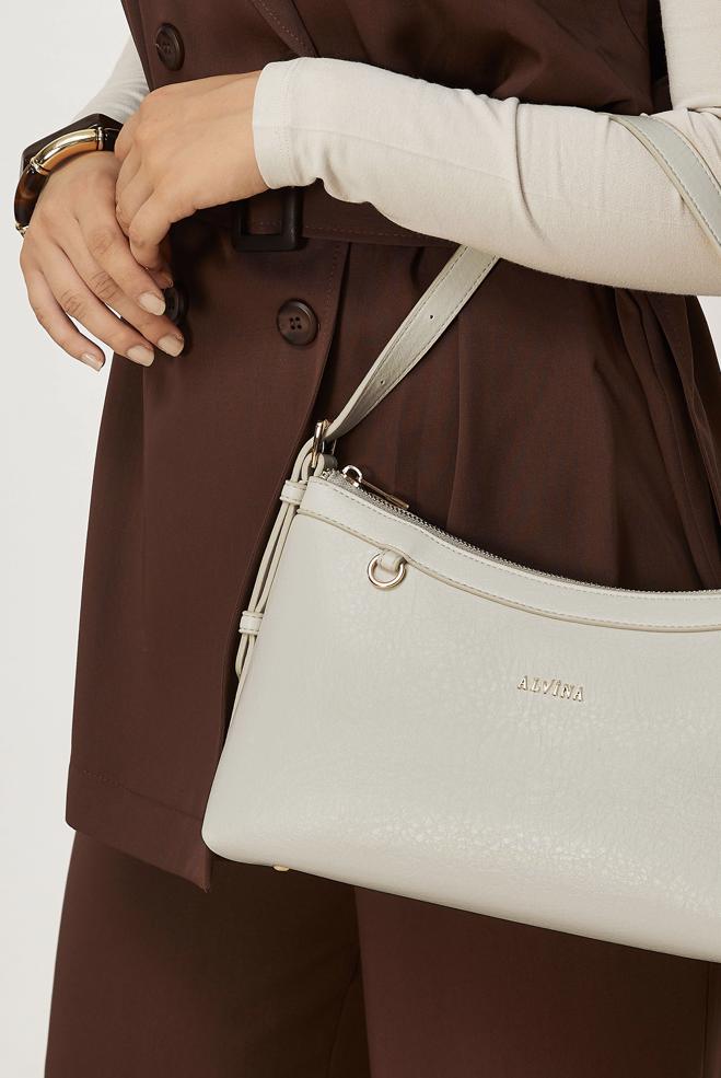 Vêtements hijab BLANC ALVINA SAC BAGUETTE 1545 - ALVİNA