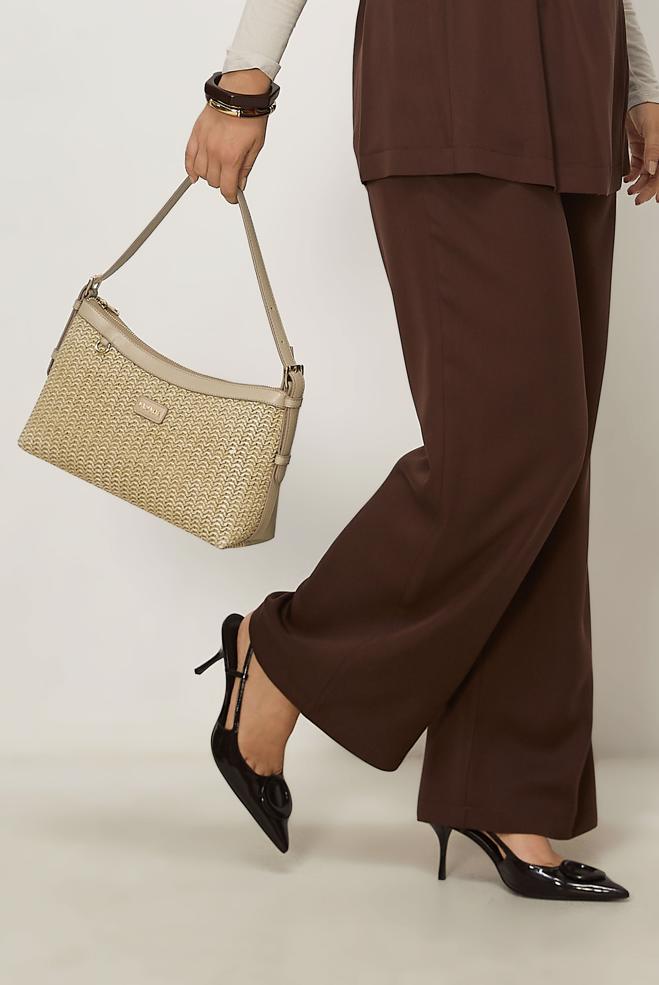 Vêtements hijab VISON ALVINA SAC BAGUETTE EN OSIER 1545-1 - ALVİNA