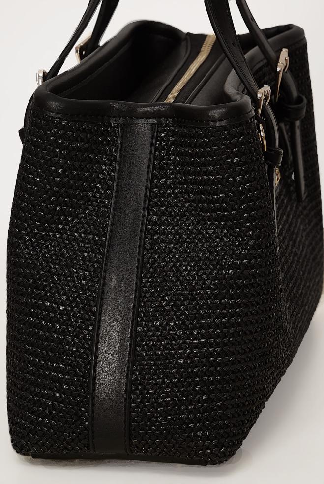Vêtements hijab NOIR ALVINA SAC BAGUETTE EN OSIER 1617 - ALVİNA