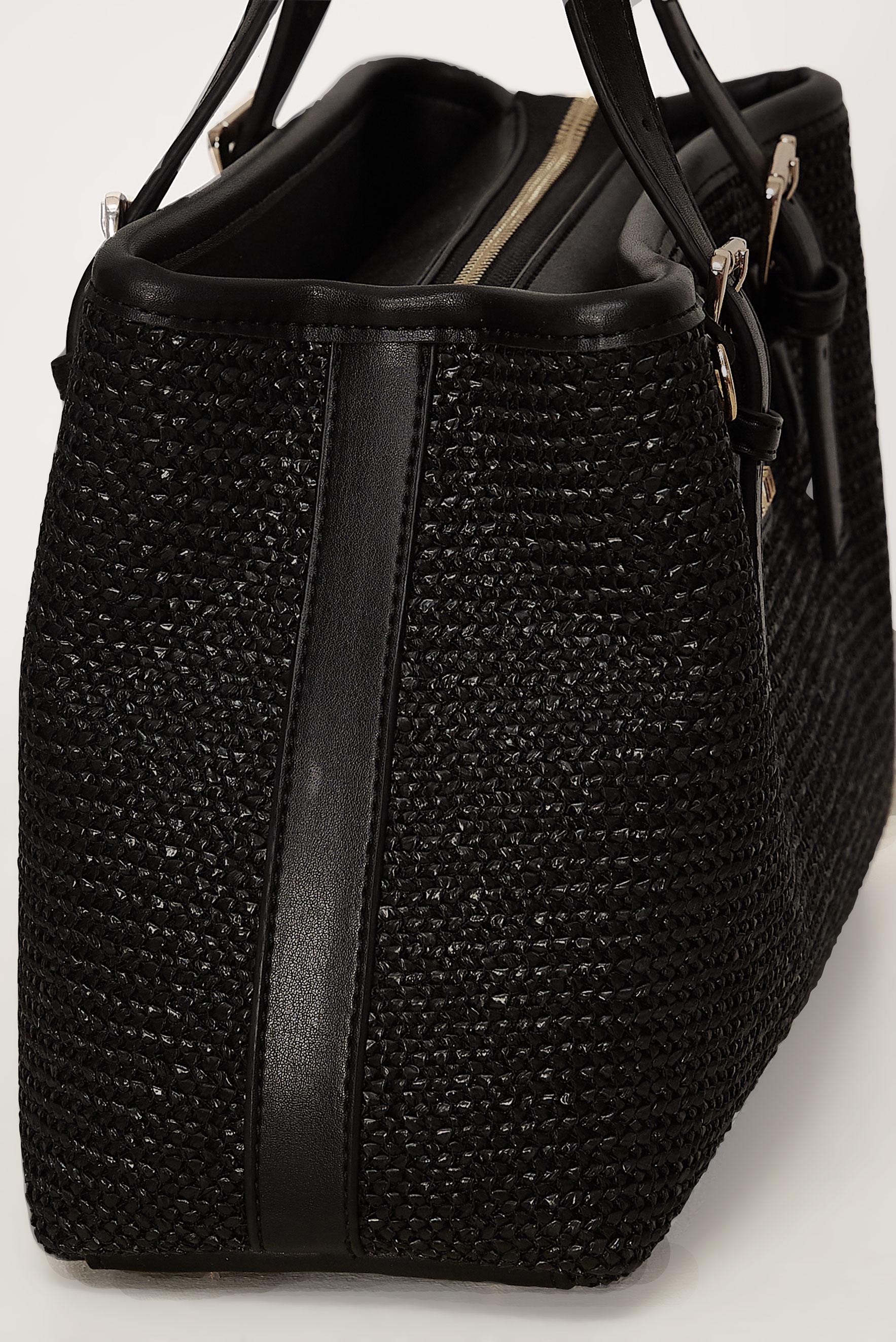 Vêtements hijab NOIR ALVINA SAC BAGUETTE EN OSIER 1617
