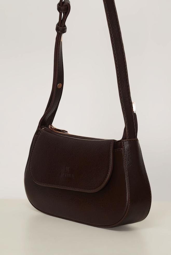 Vêtements hijab BRUN ALVINA SAC BAGUETTE 1828 - ALVİNA