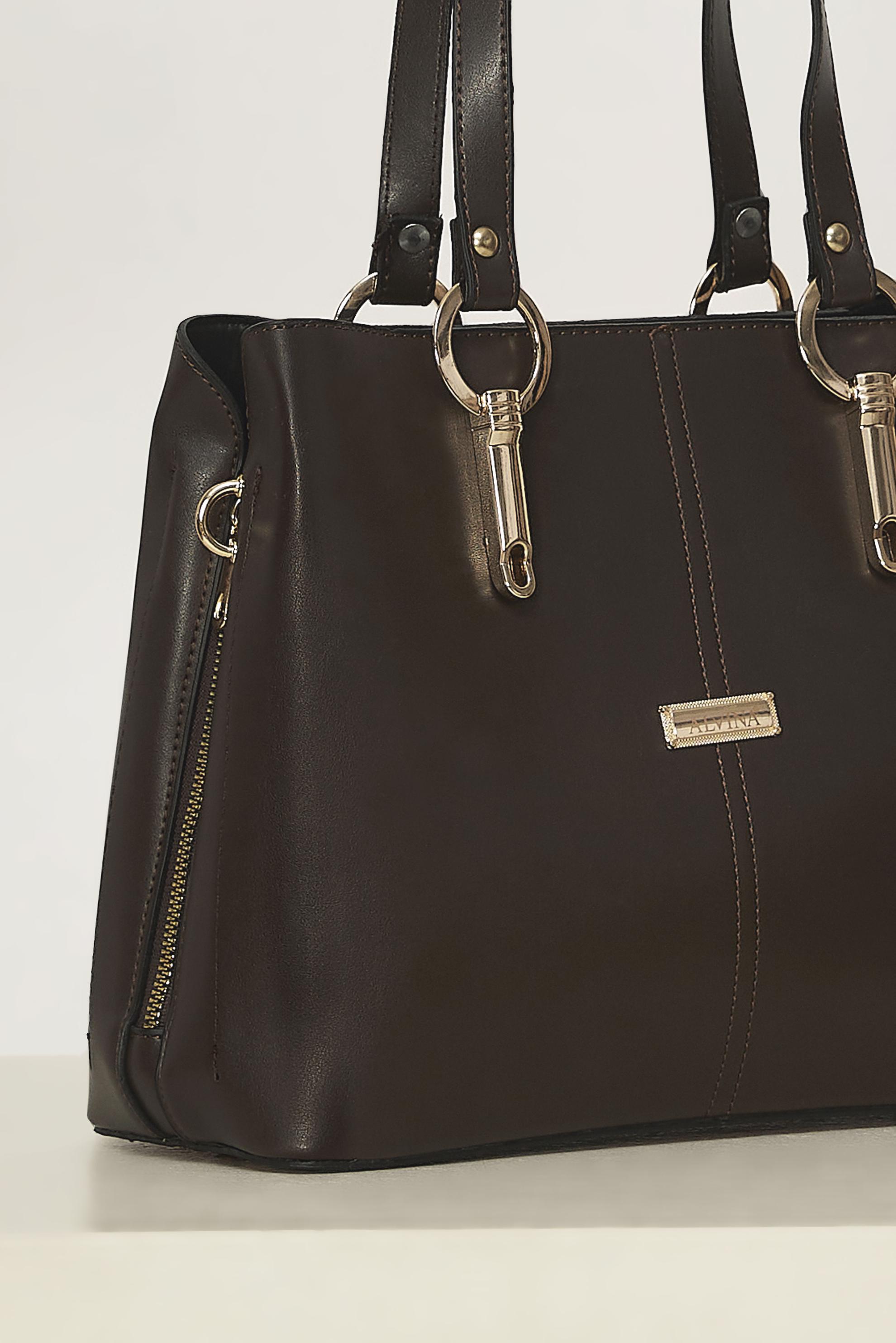 Vêtements hijab BRUN ALVINA SAC À BANDOULIÈRE EN SIMILICUIR 2241
