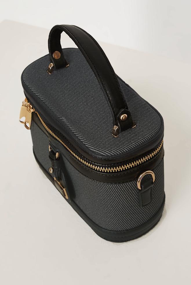 Vêtements hijab NOIR ALVINA SAC DE STYLE BOÎTE 4027 - ALVİNA