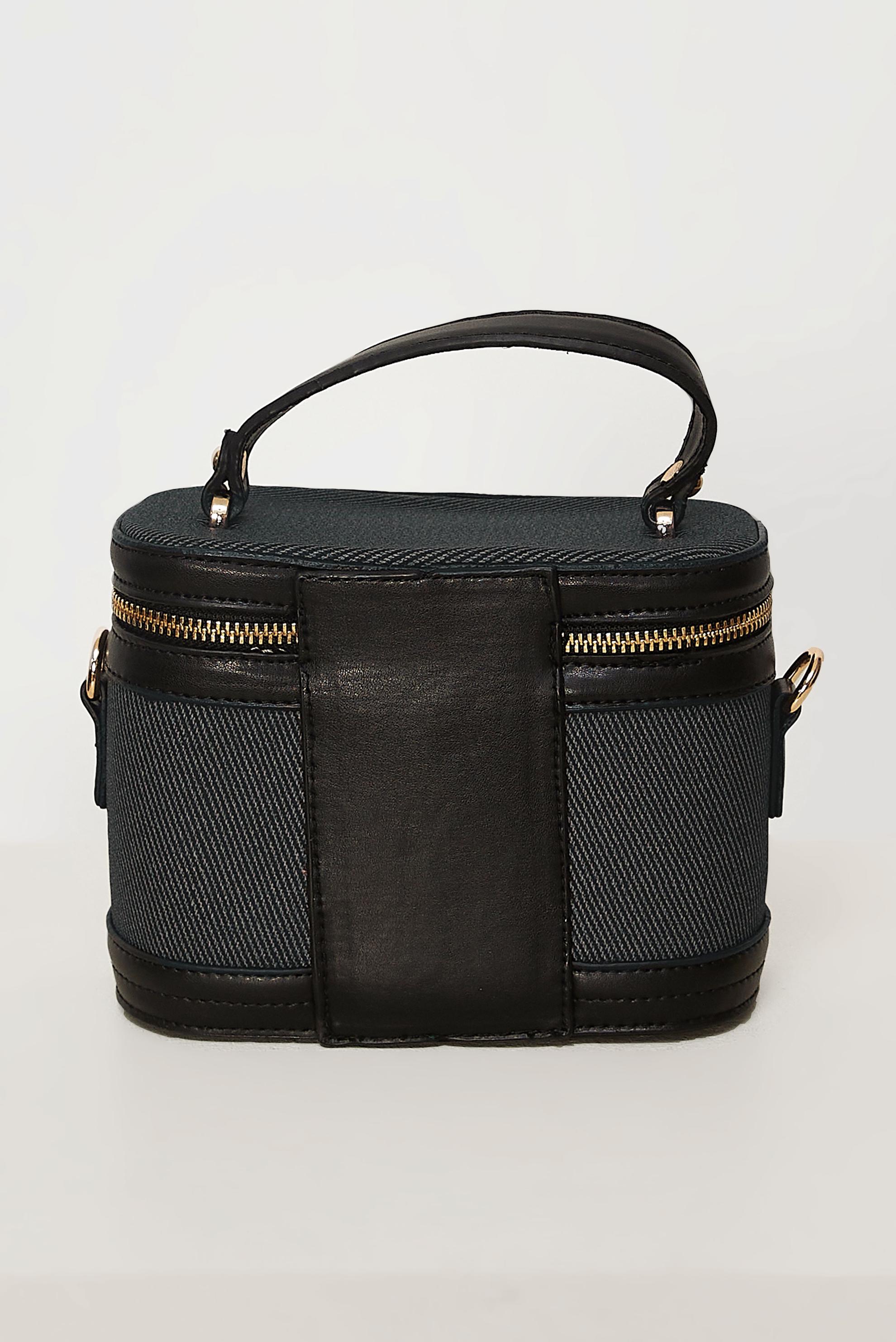 Vêtements hijab NOIR ALVINA SAC DE STYLE BOÎTE 4027