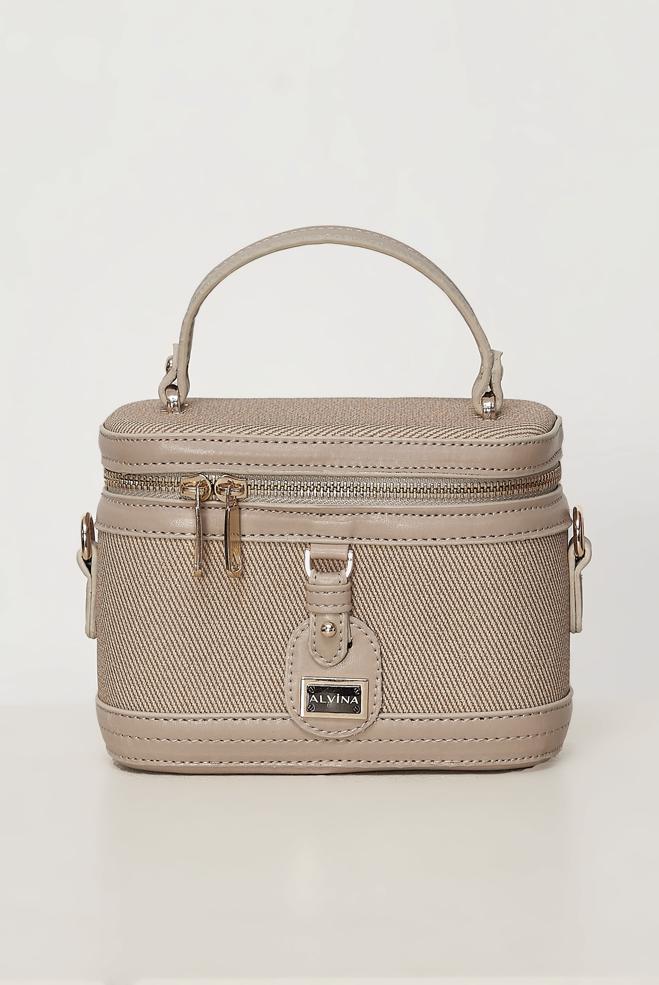 Vêtements hijab BLANC ALVINA SAC DE STYLE BOÎTE 4027 - ALVİNA
