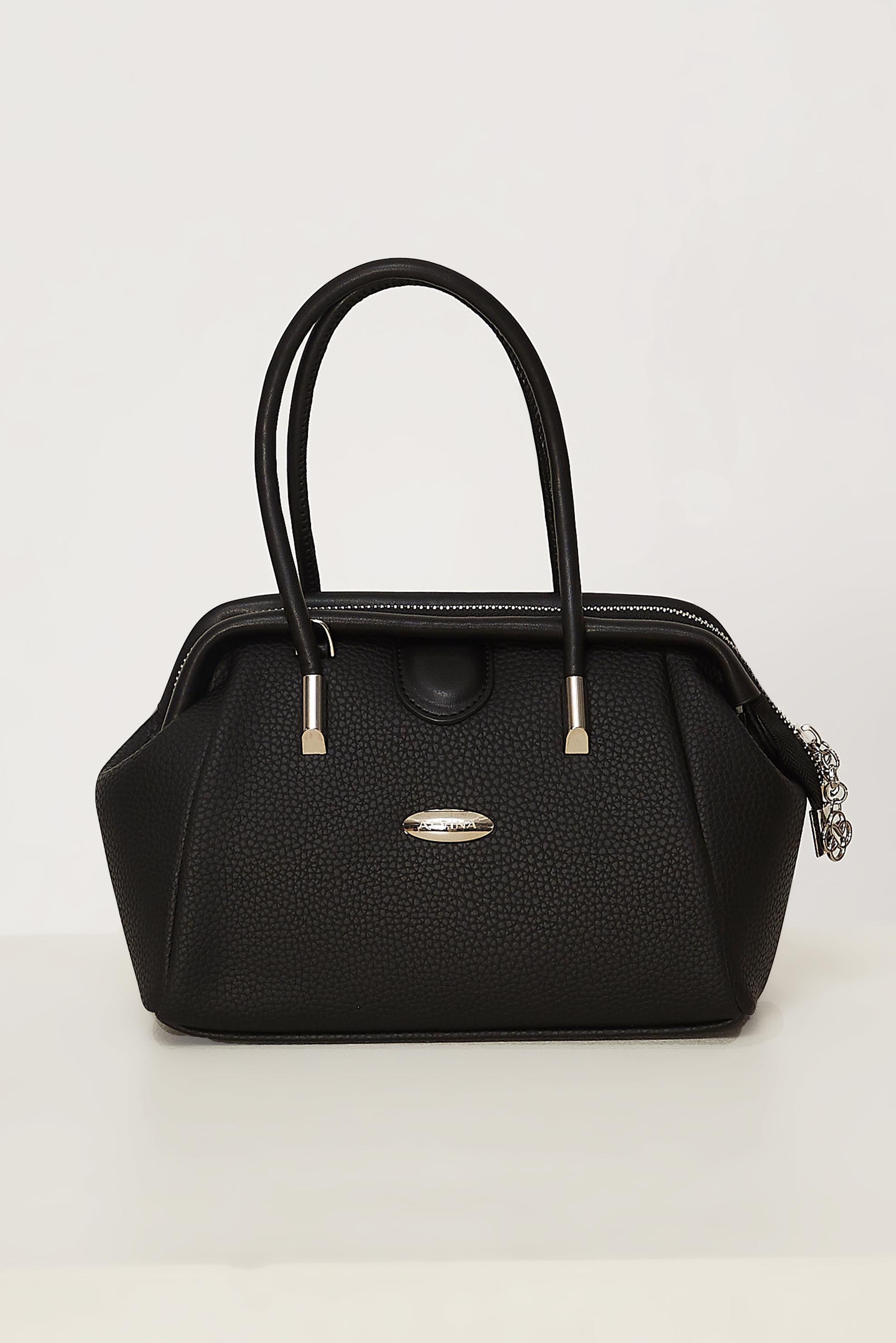 Vêtements hijab NOIR ALVINA SAC EN SIMILICUIR 4049