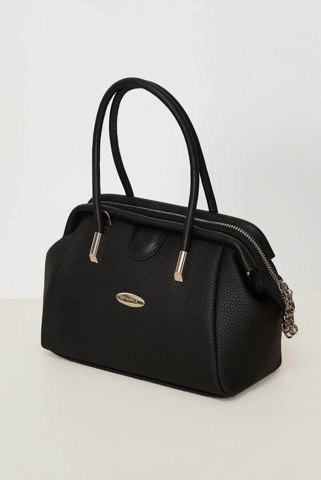 Vêtements hijab NOIR ALVINA SAC EN SIMILICUIR 4049 - ALVİNA