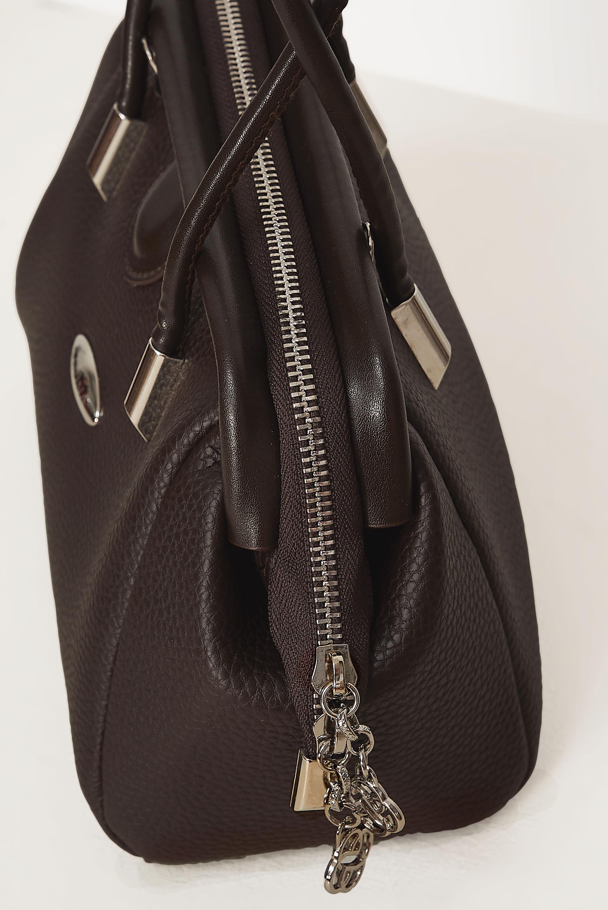 Vêtements hijab BRUN ALVINA SAC EN SIMILICUIR 4049