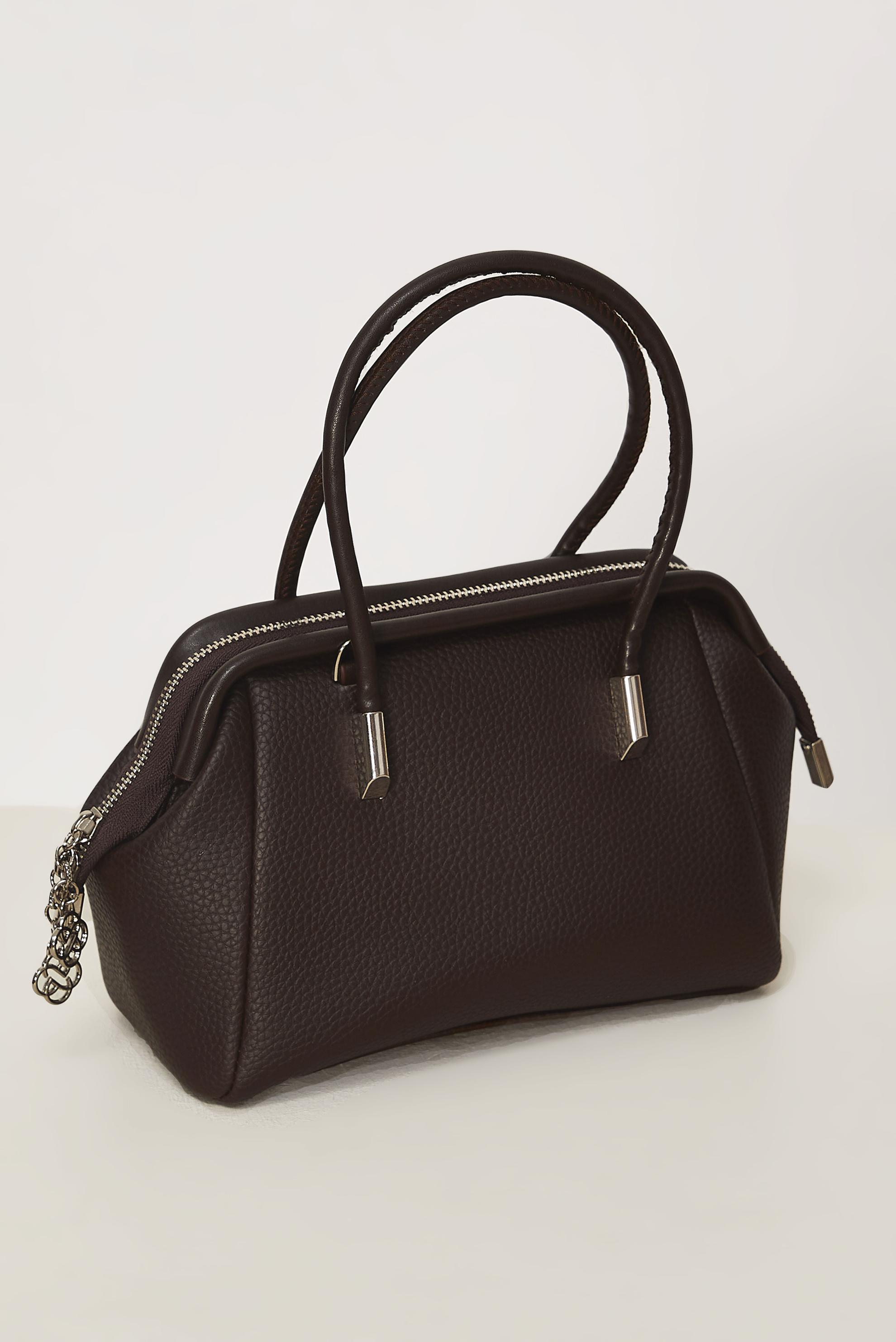 Vêtements hijab BRUN ALVINA SAC EN SIMILICUIR 4049