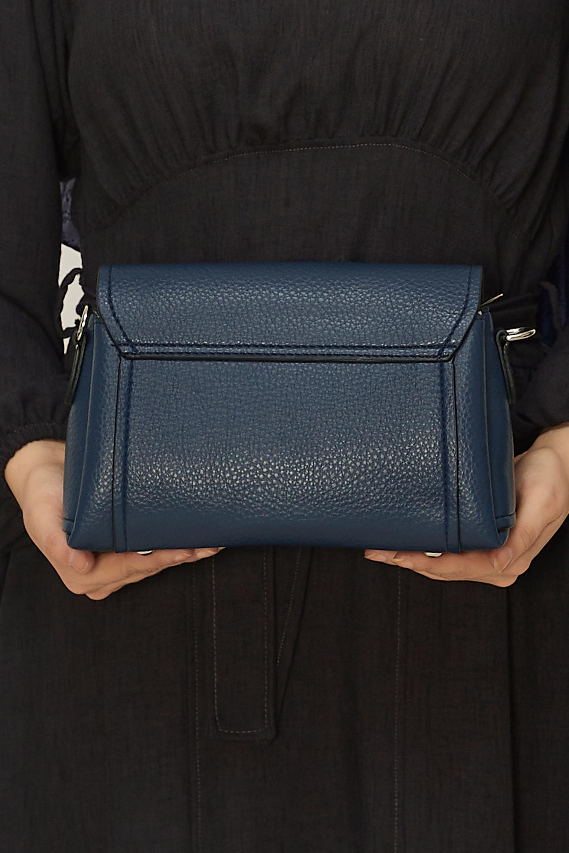 Tesettür giyim LACİVERT ALVİNA BAGET ÇANTA 4058