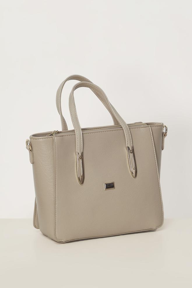 Hijab clothing MINK ALVINA FAUX-LEATHER BAG 4083 - ALVİNA