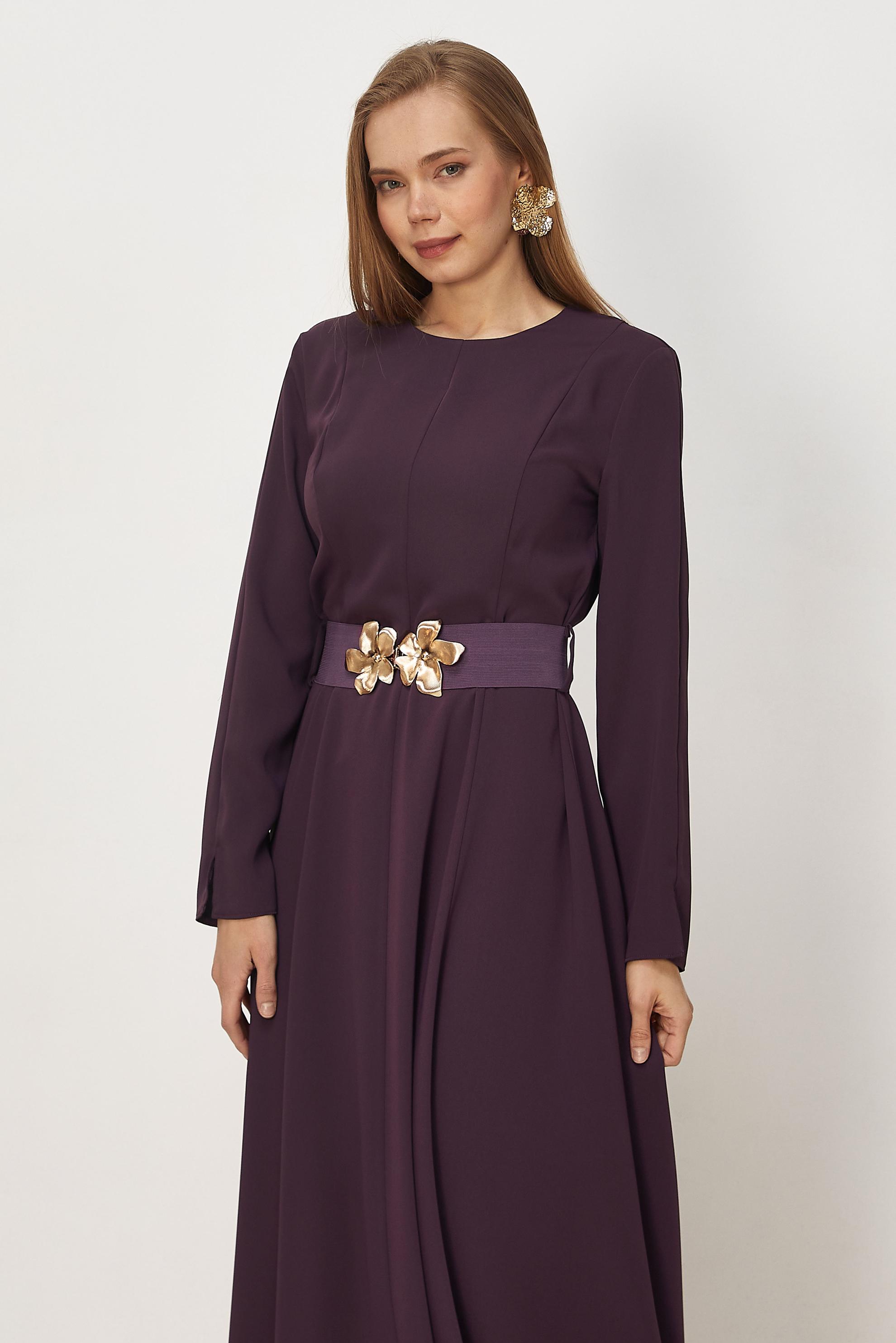 Hijab clothing DAMSON BELTED DRESS 46564