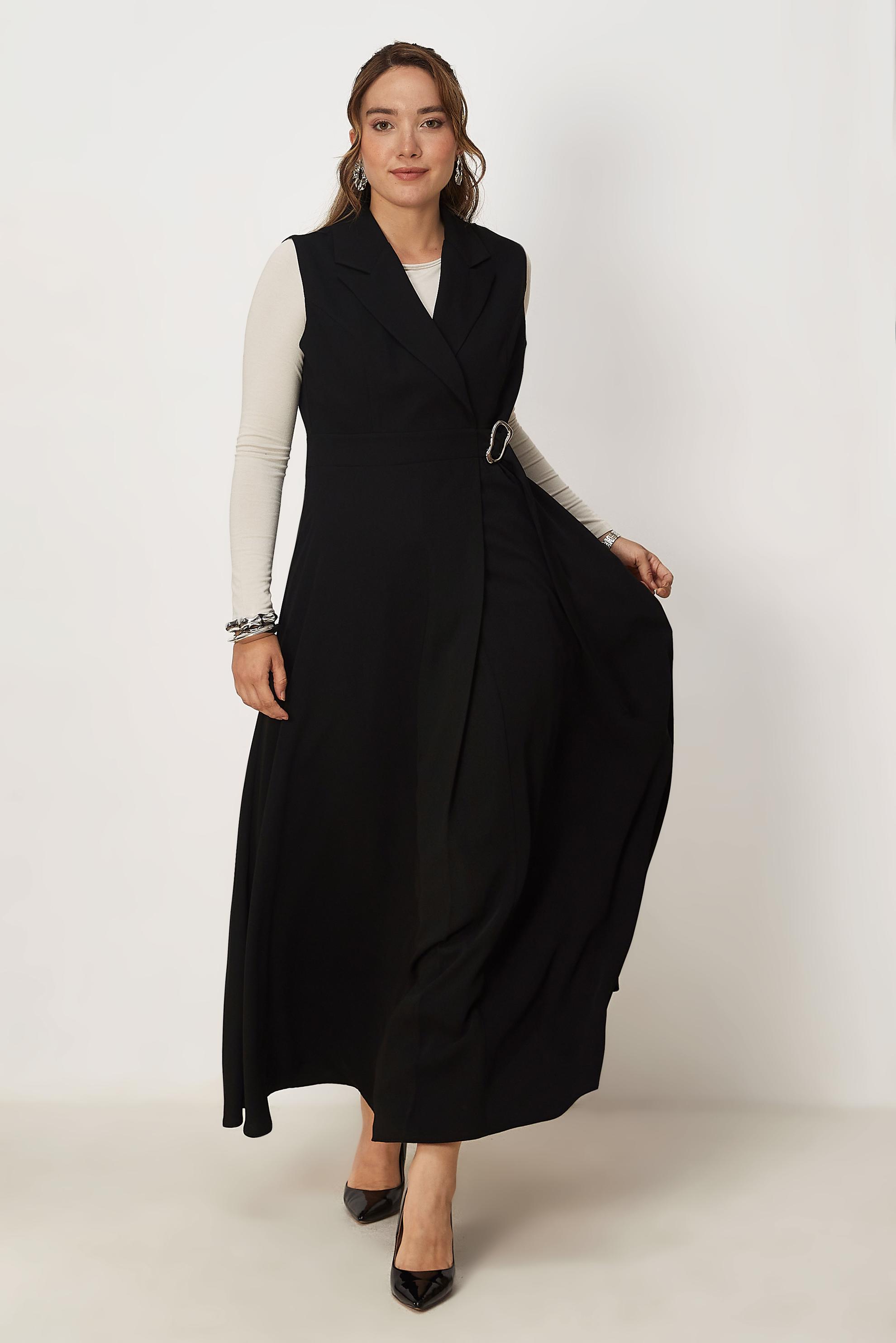 Tesettür giyim SİYAH 46620 NEW ADRİANA JİLE 38-44 TEK 40